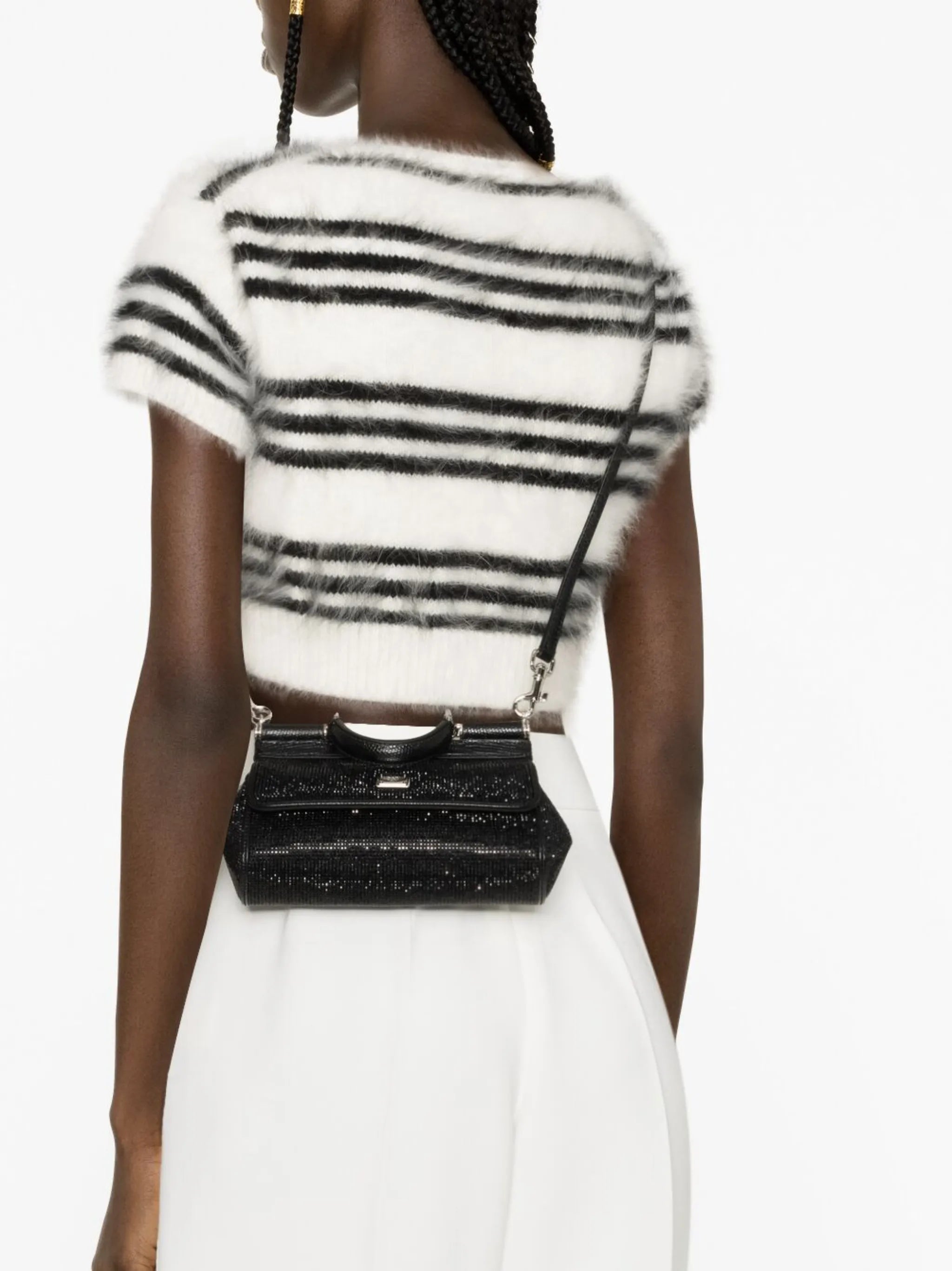 small Sicily rhinestone-embellished shoulder bag