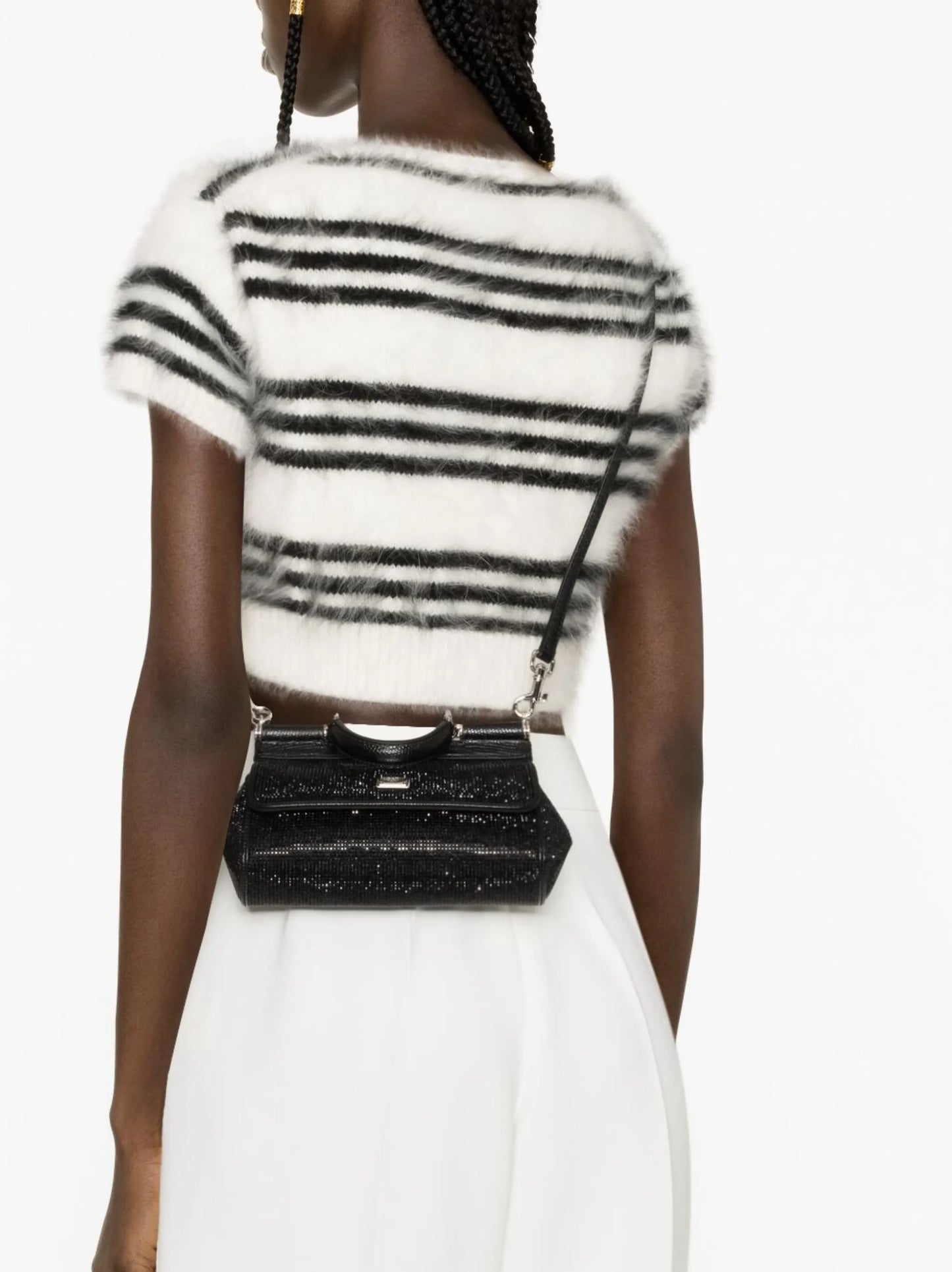 small Sicily rhinestone-embellished shoulder bag