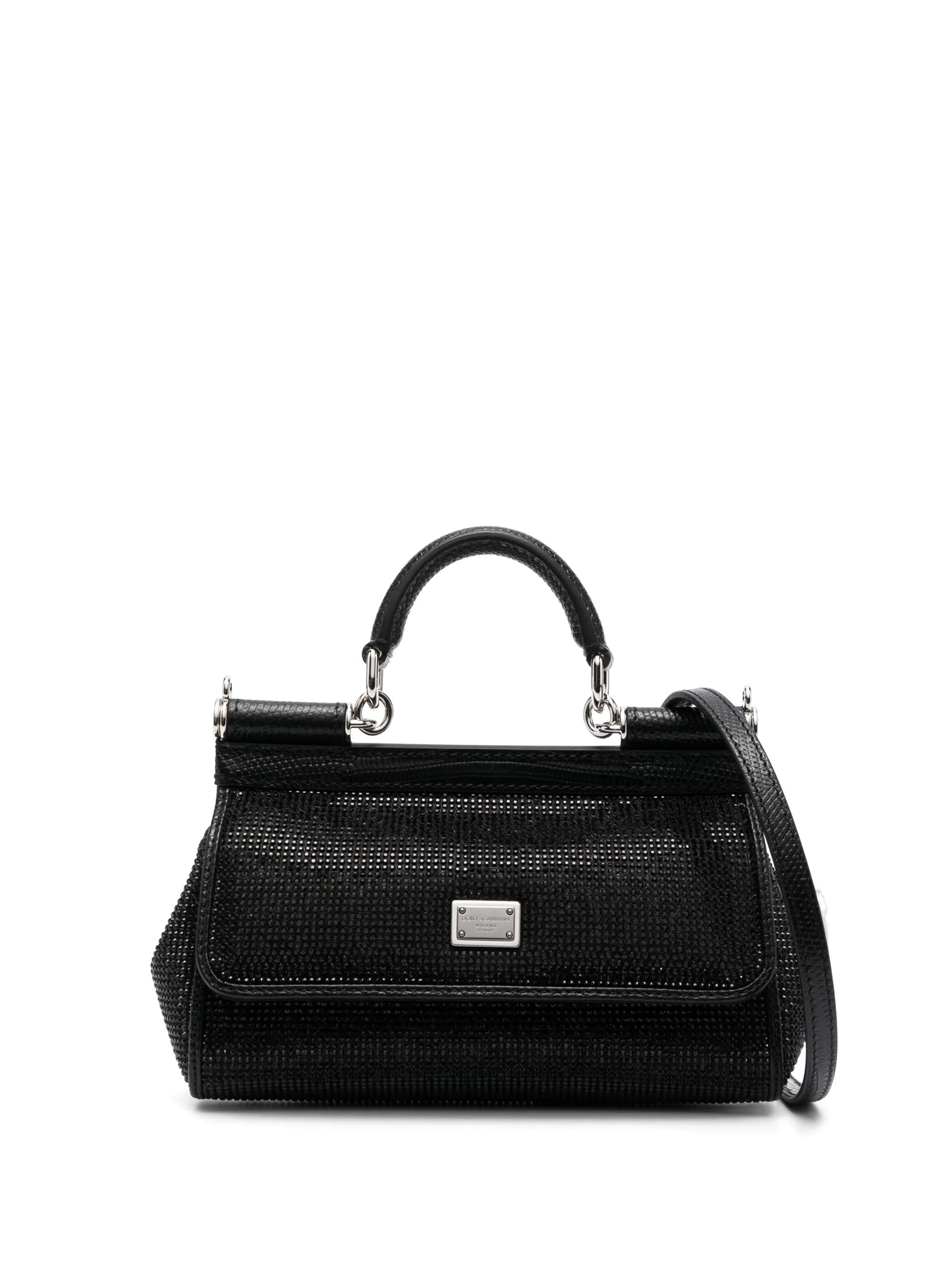 small Sicily rhinestone-embellished shoulder bag