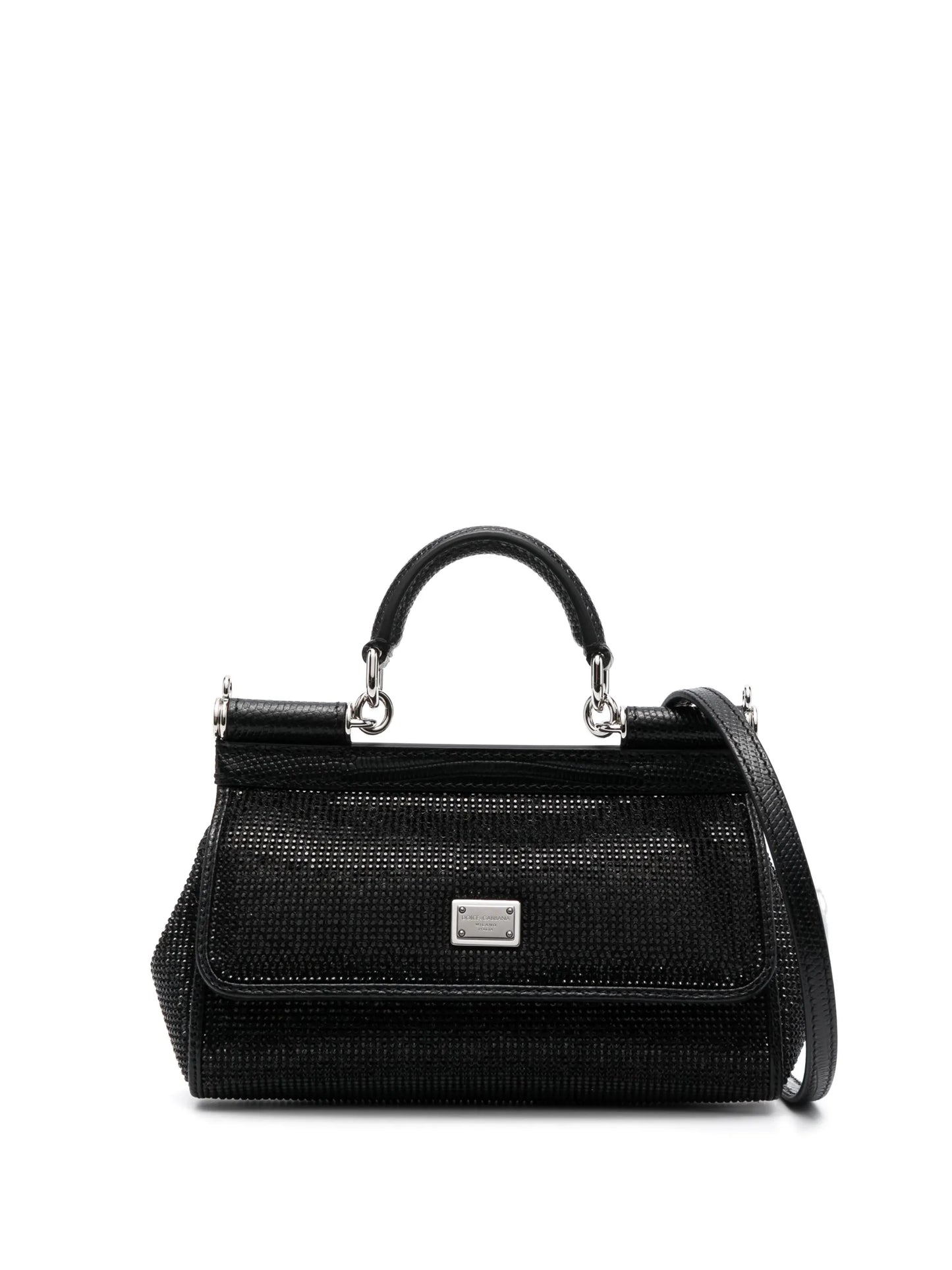 small Sicily rhinestone-embellished shoulder bag