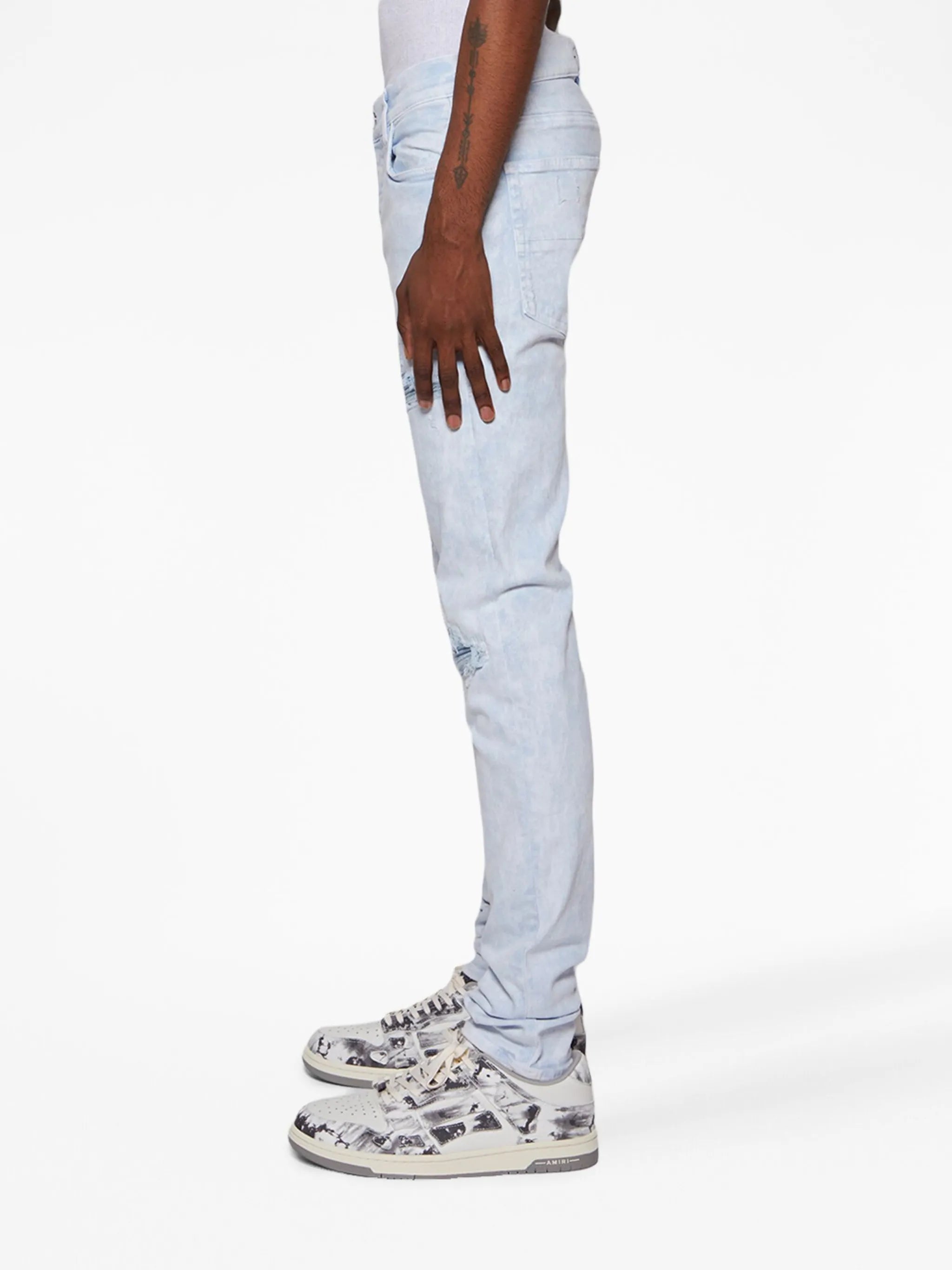 MX1 mineral-wash skinny jeans