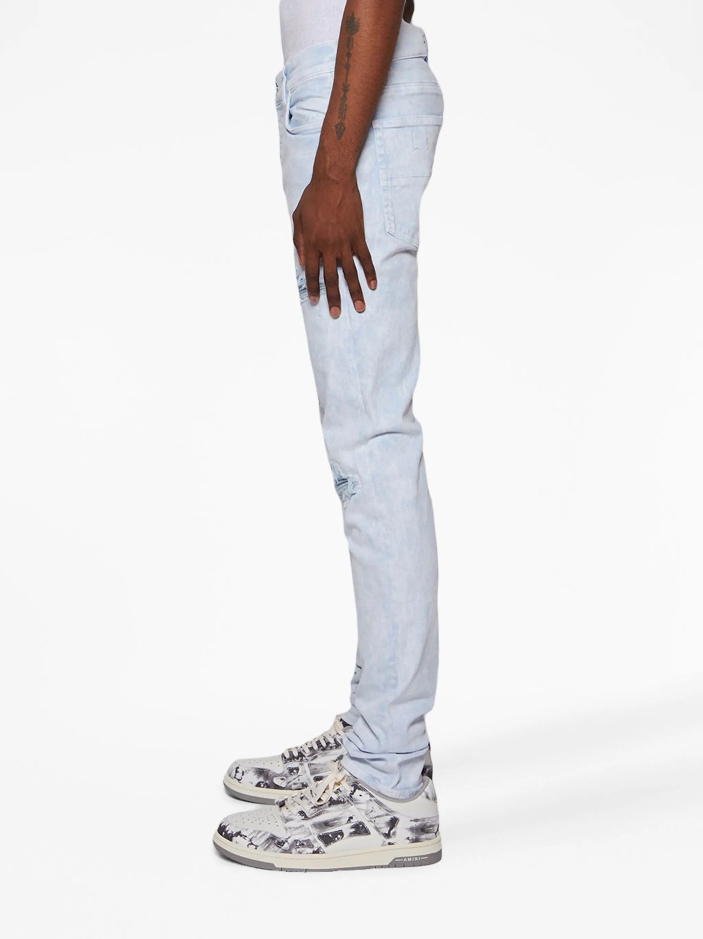 MX1 mineral-wash skinny jeans