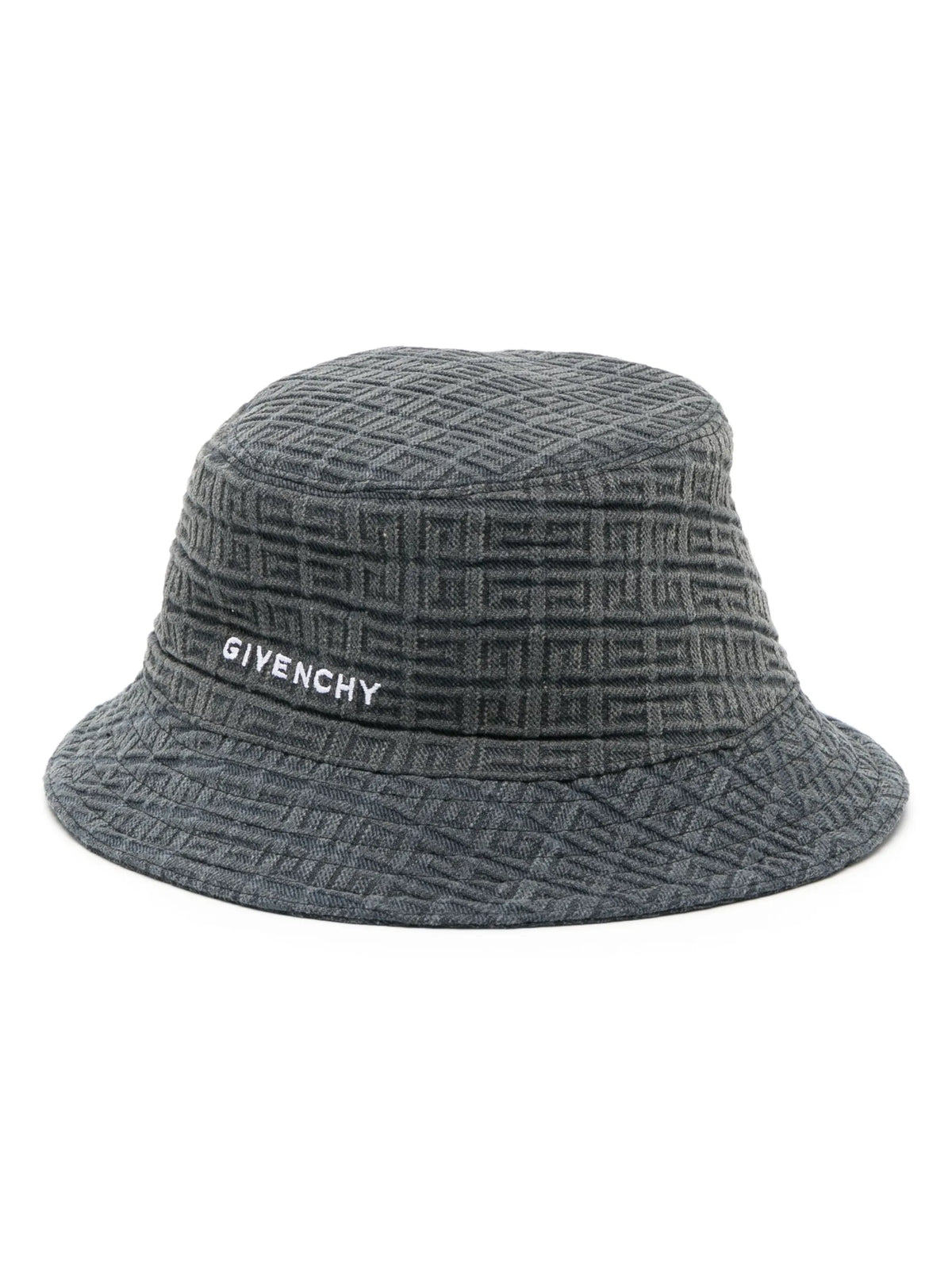 4G-motif cotton bucket hat