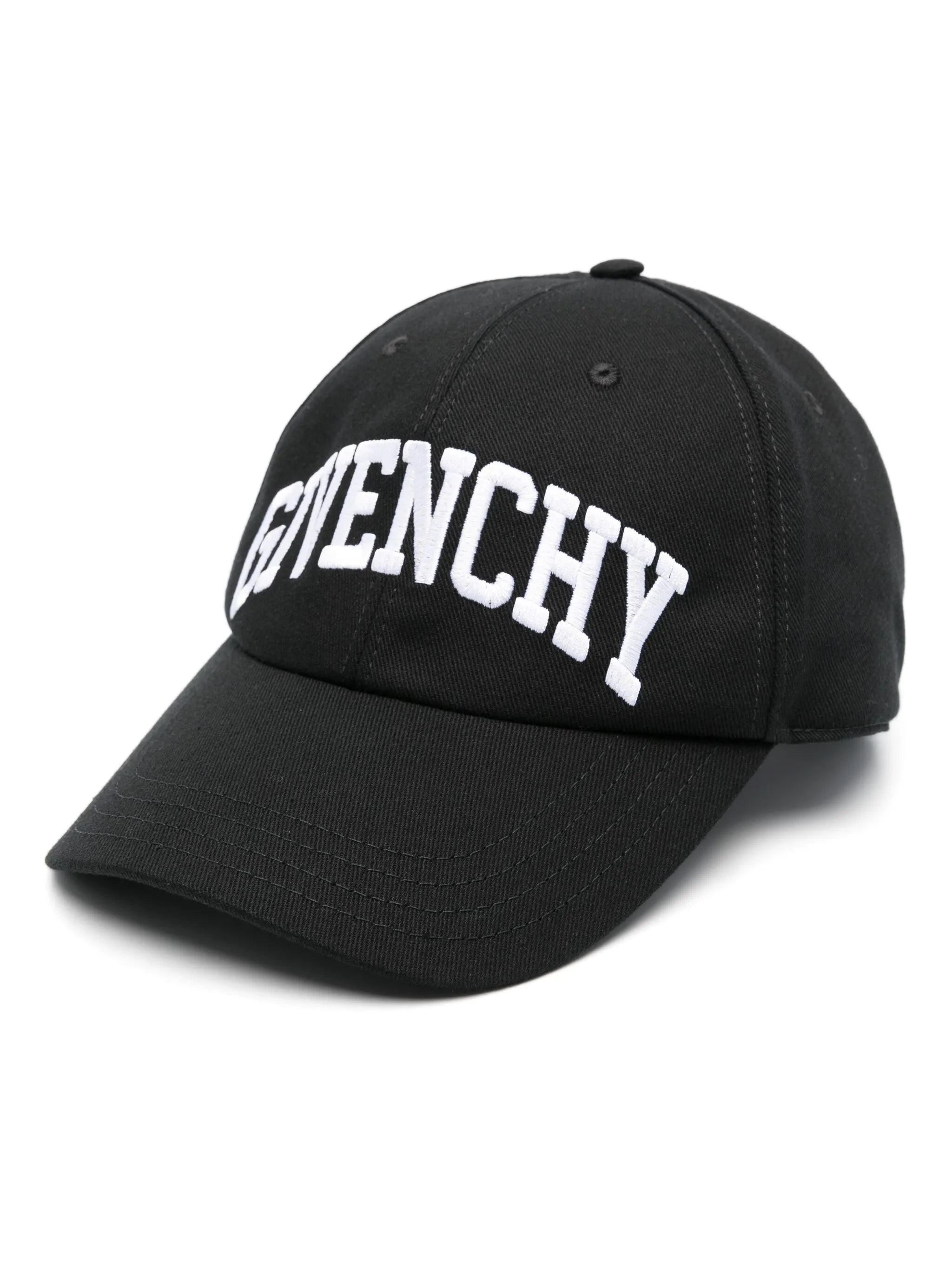 logo-embroidered cap