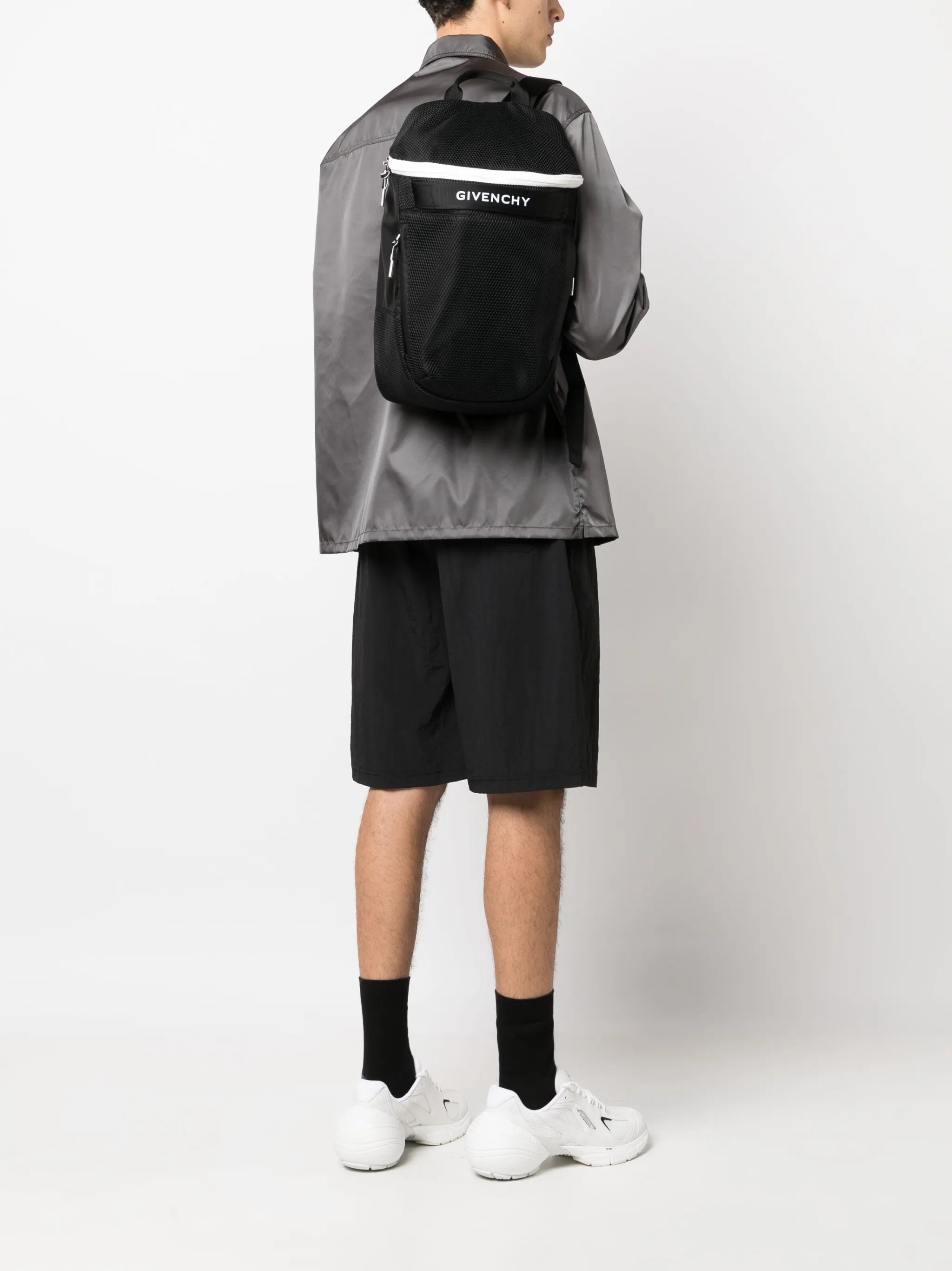 G-Trek logo-print backpack