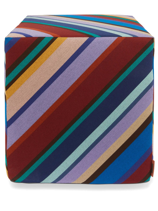Notturno cube outdoor pouf