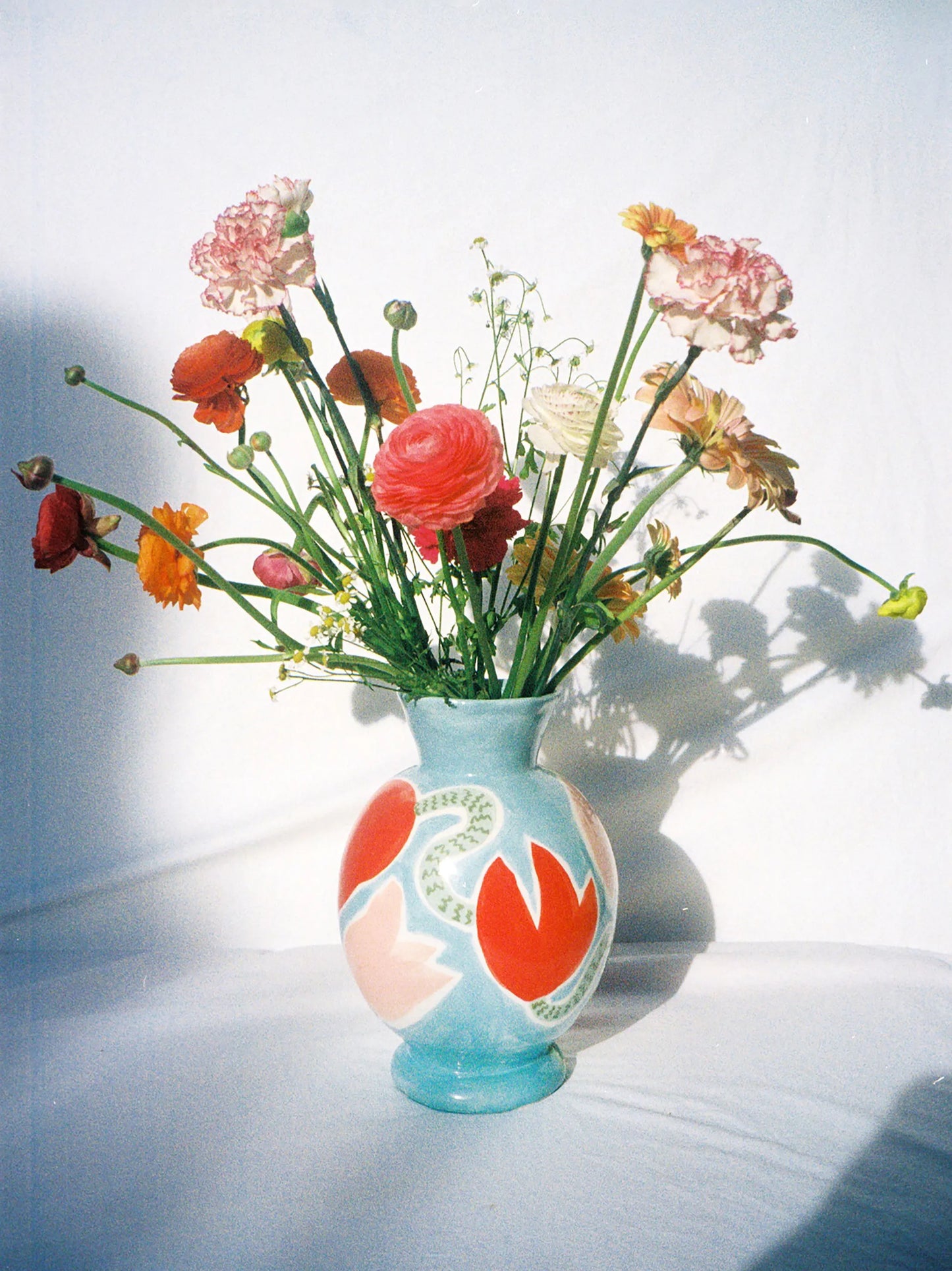 Tulip ceramic vase