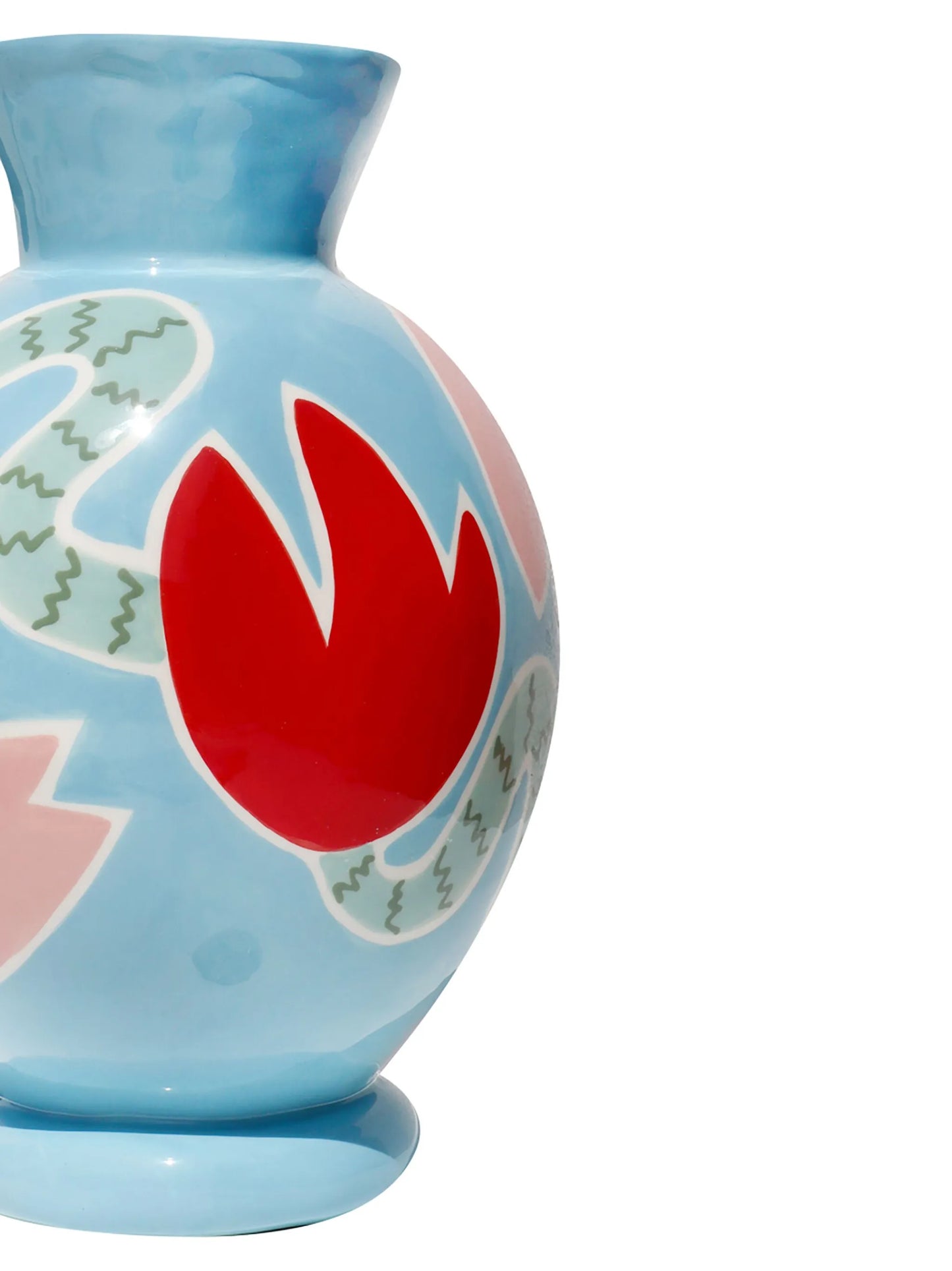 Tulip ceramic vase