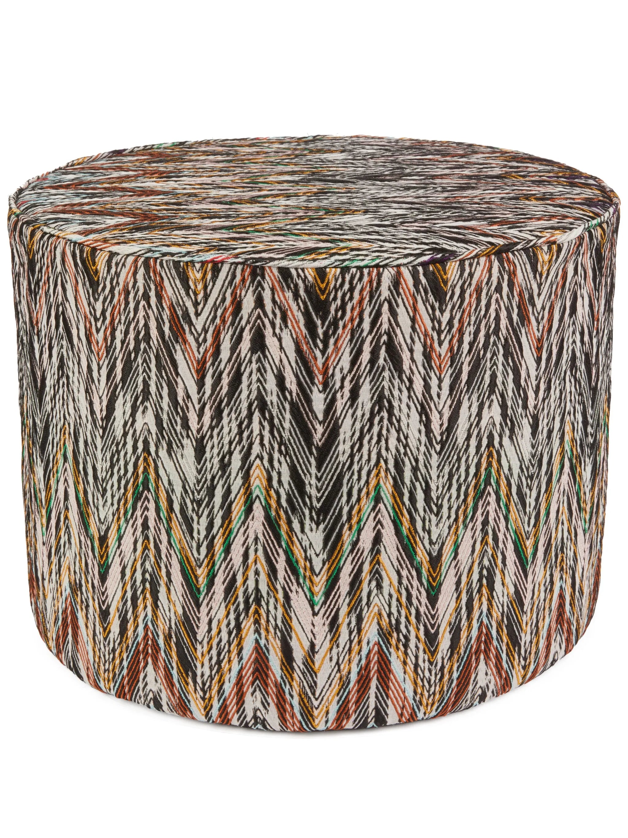 NY cylindrical pouf