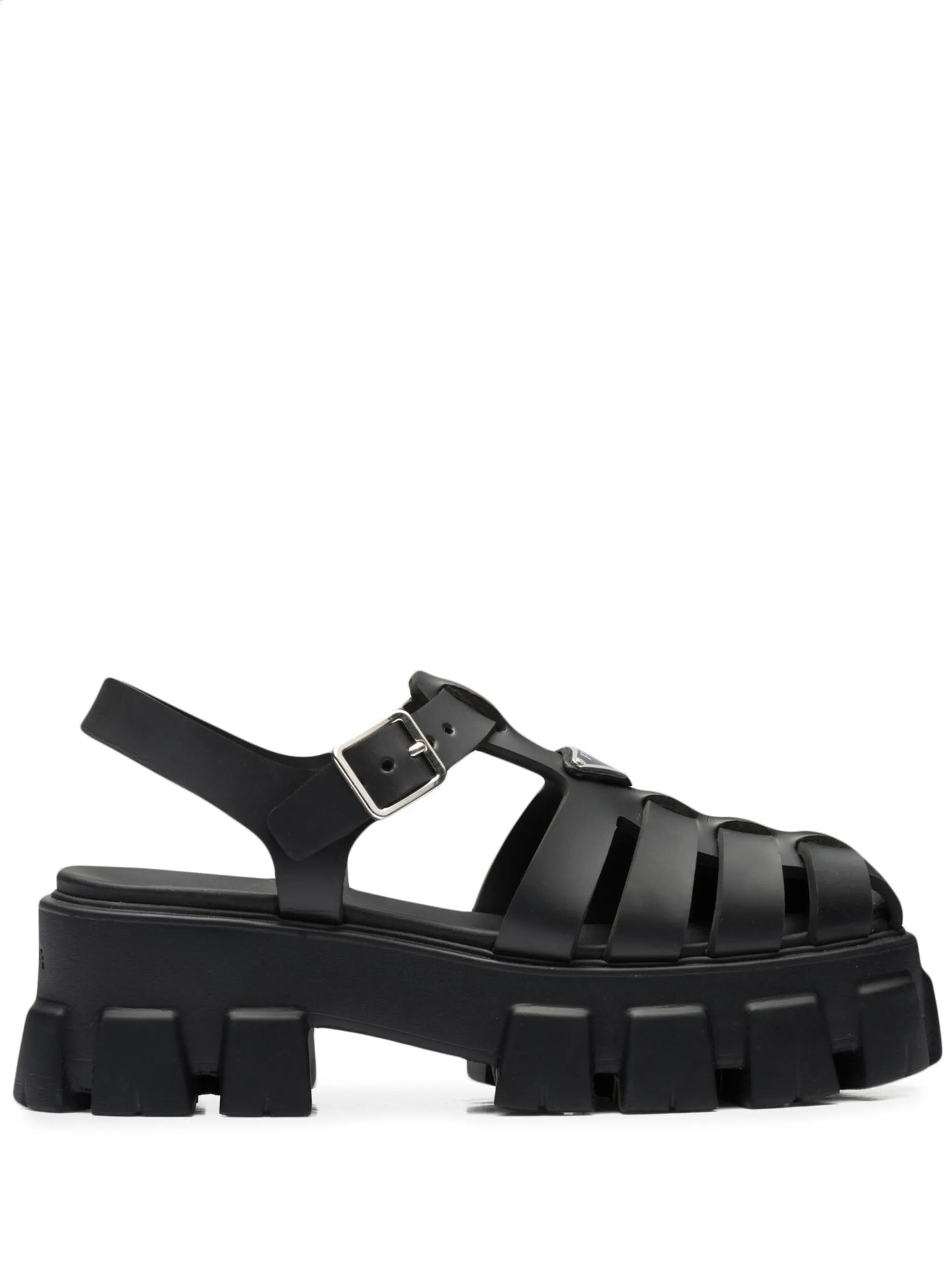 70mm Monolith caged rubber sandals