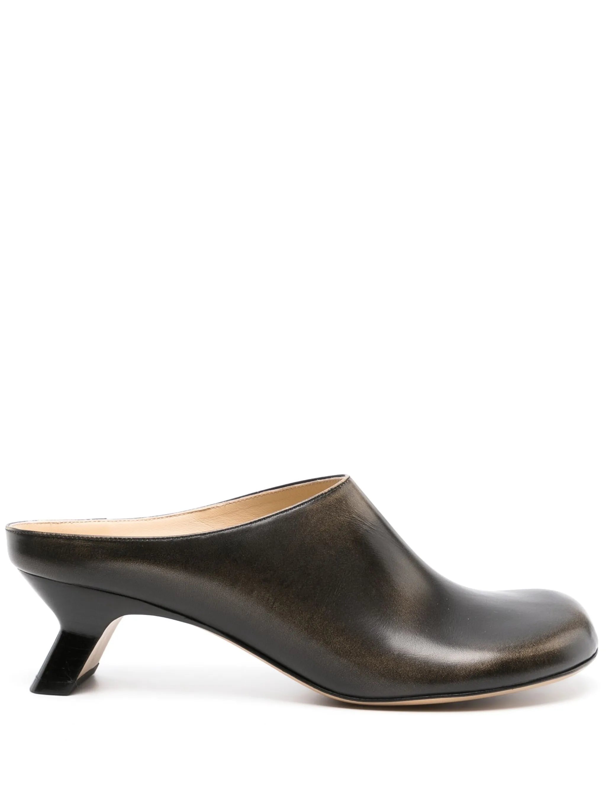 Terra 45mm leather mules
