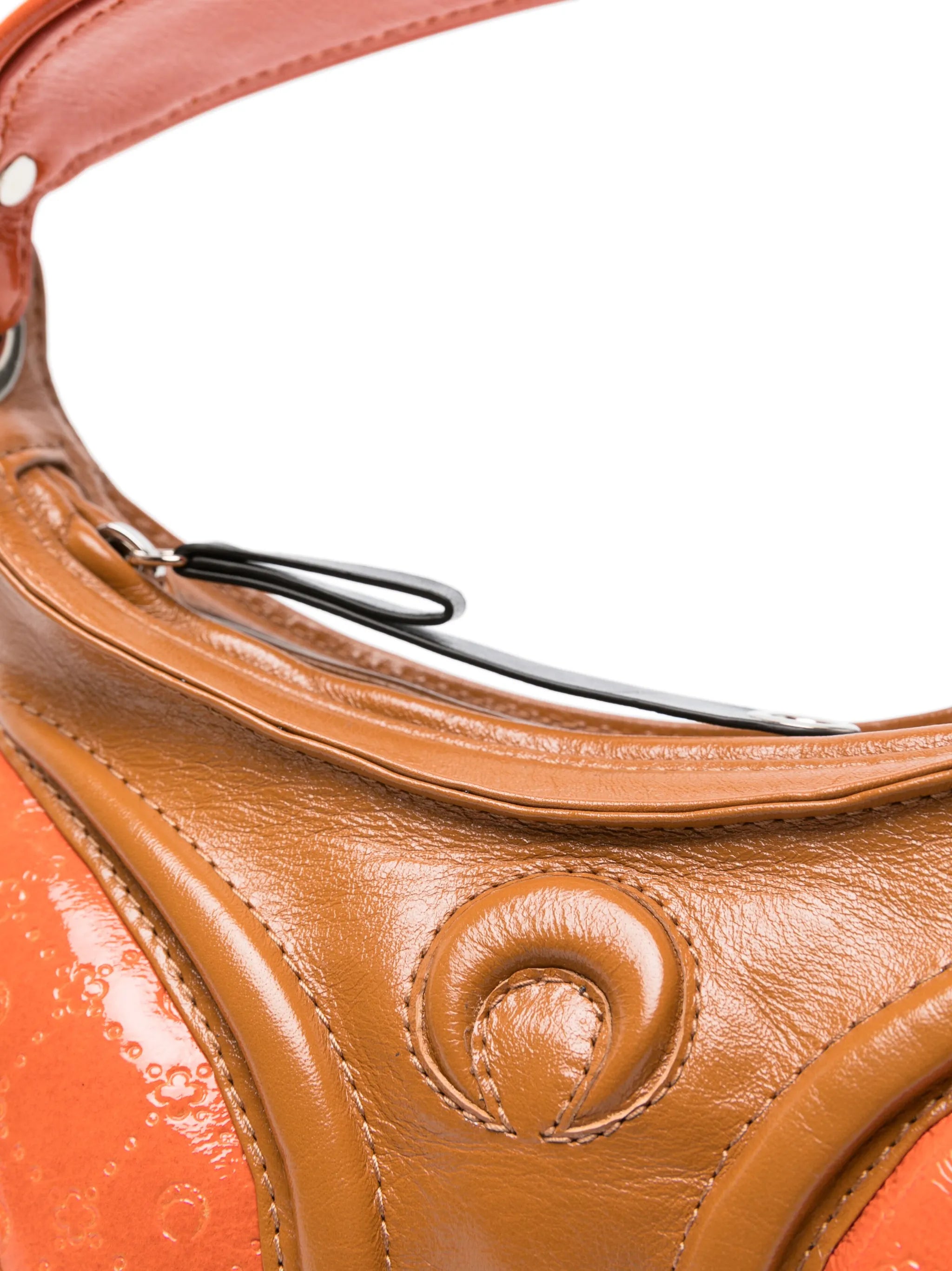 mini Futura panelled leather tote bag