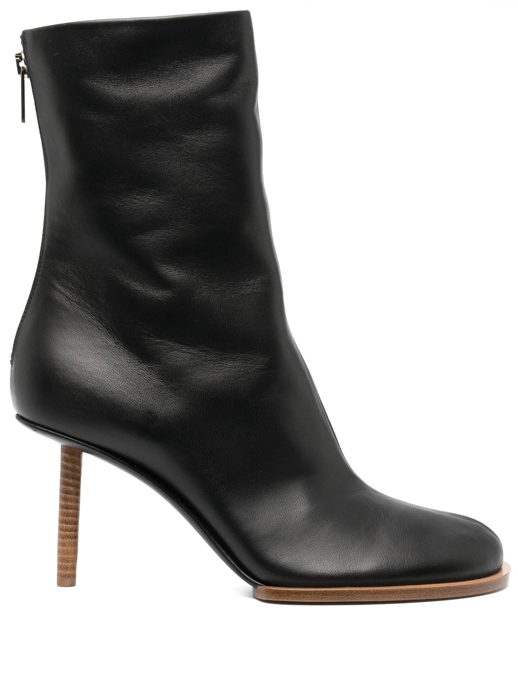 Les Bottines Rond CarrÃ© 80mm boots