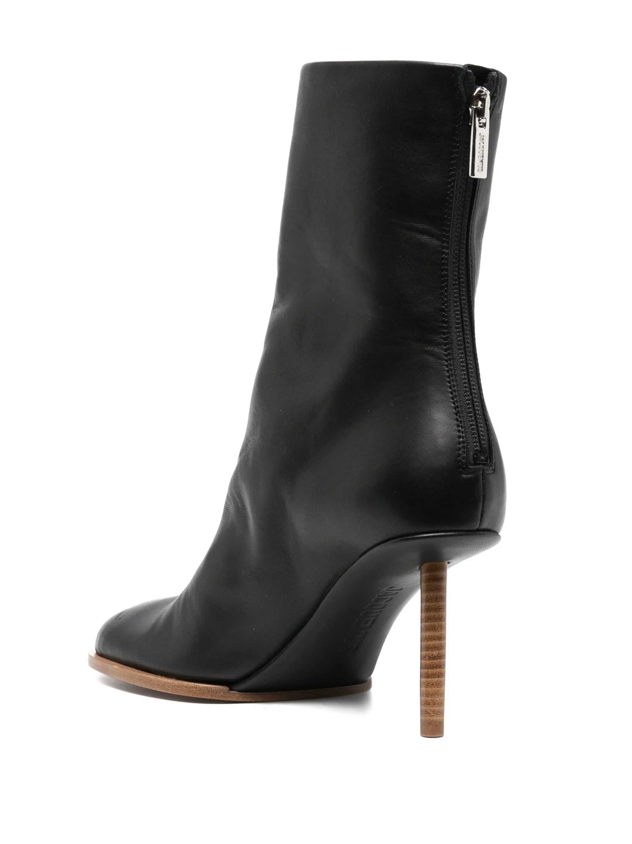 Les Bottines Rond CarrÃ© 80mm boots