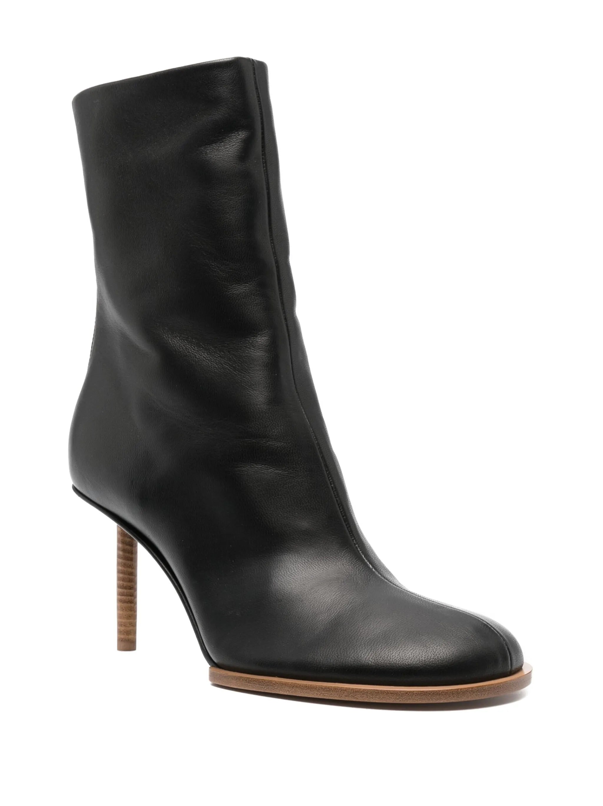 Les Bottines Rond CarrÃ© 80mm boots