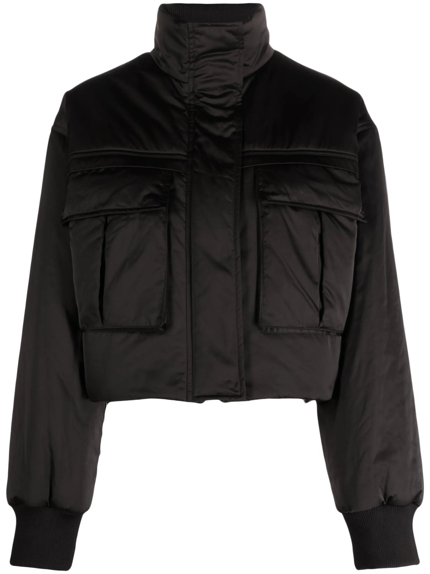 cropped puffer jacket