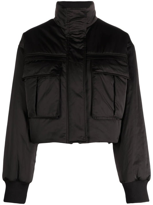 cropped puffer jacket
