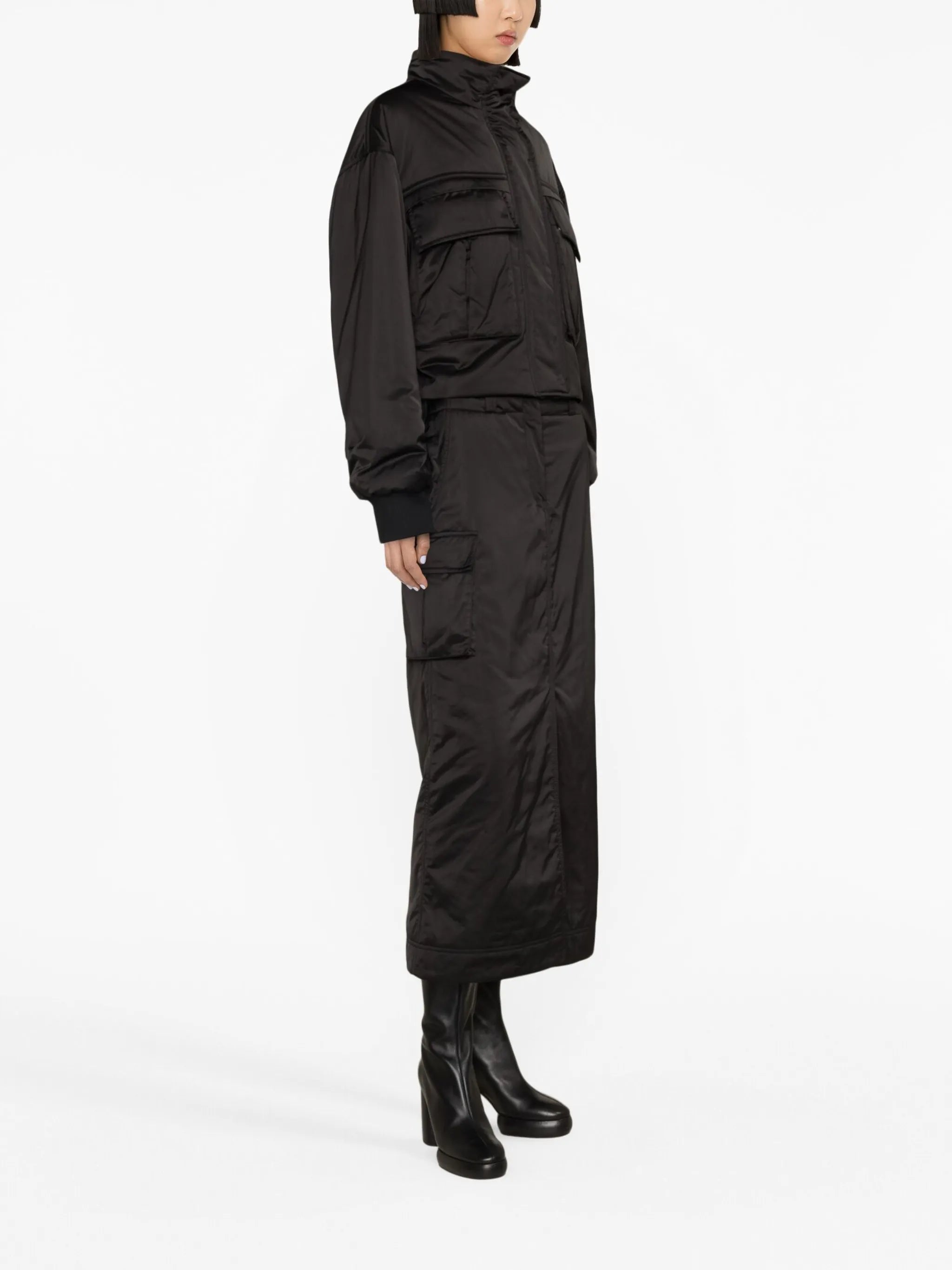 cropped puffer jacket