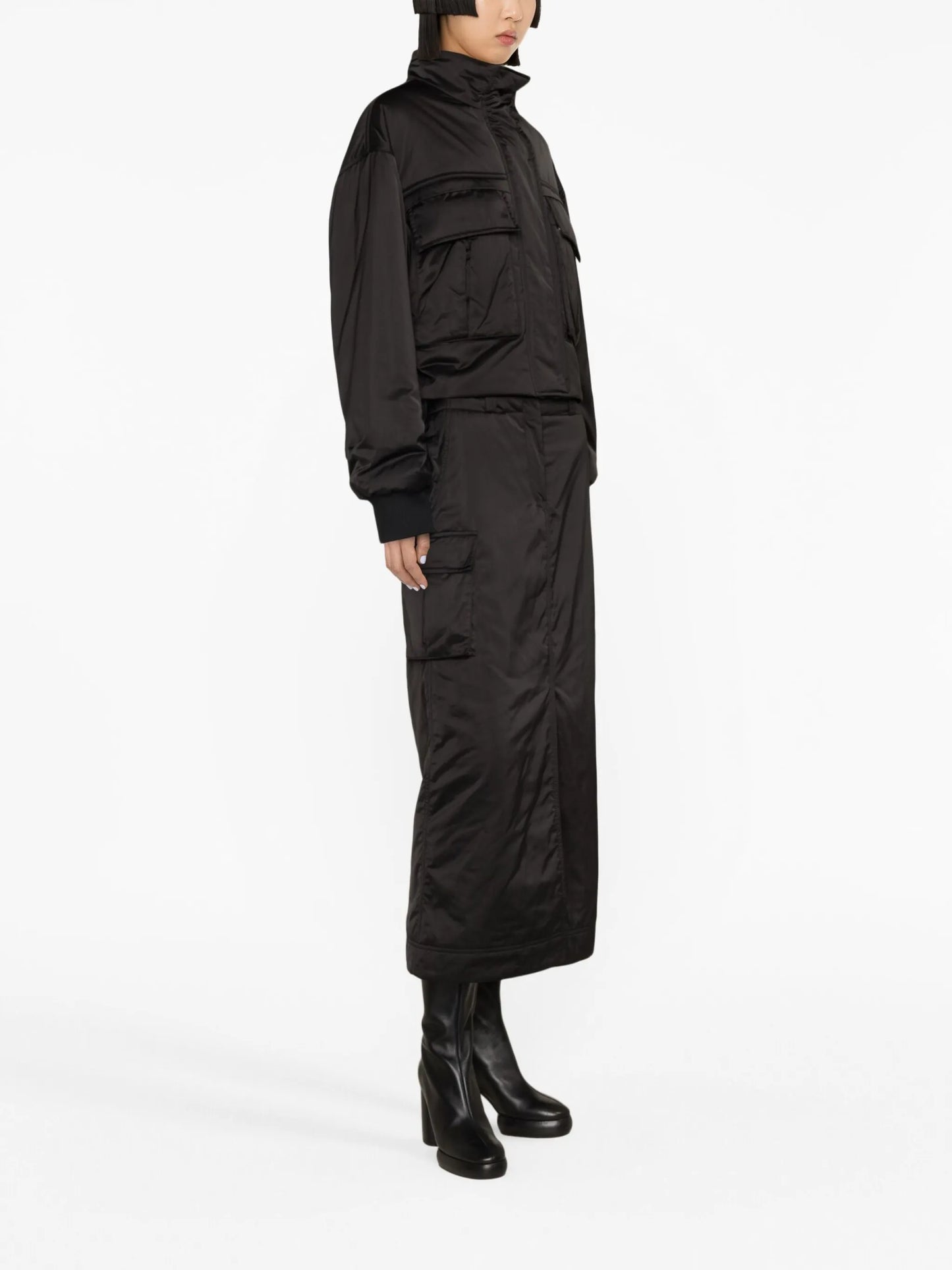 cropped puffer jacket