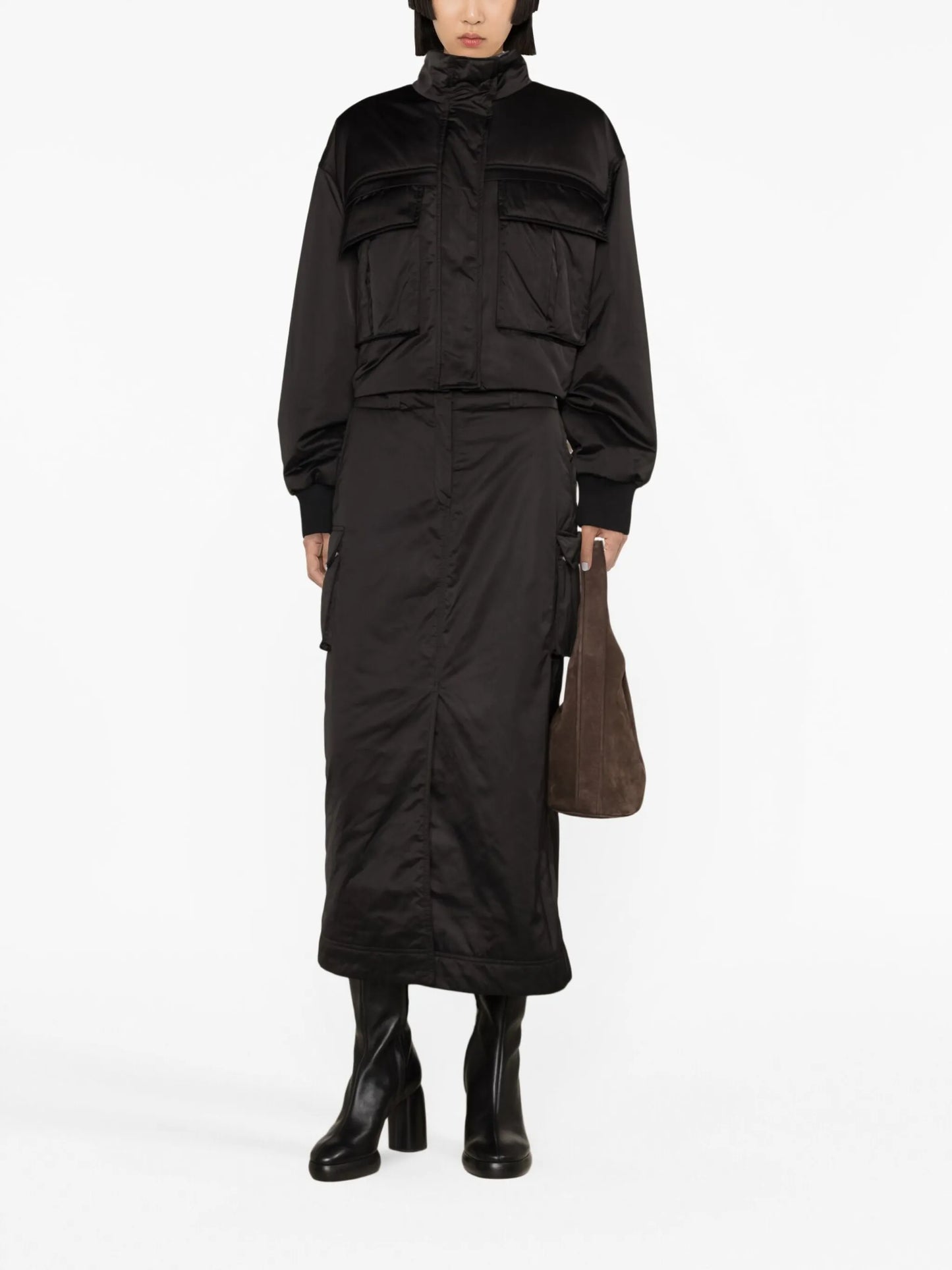 cropped puffer jacket