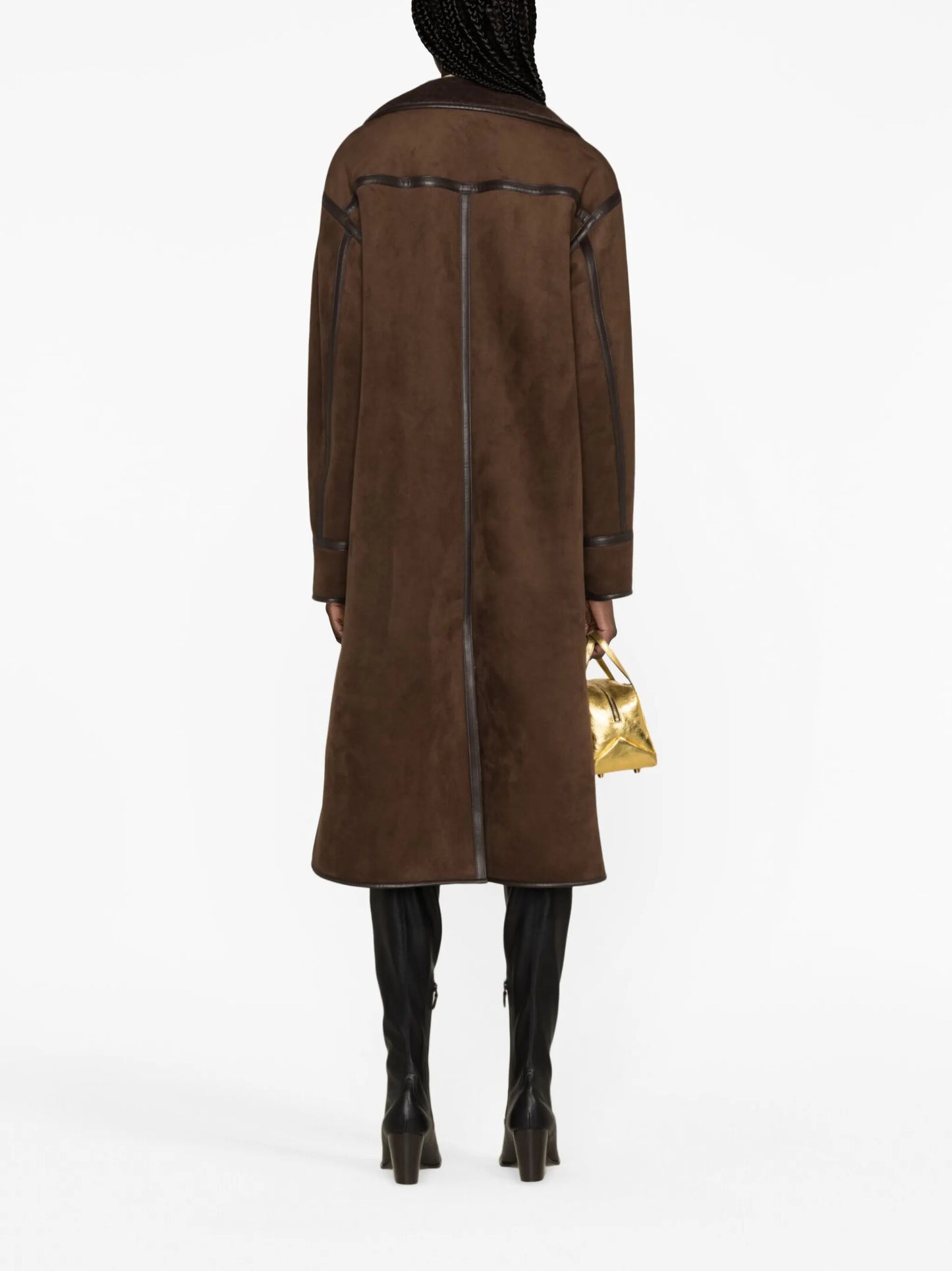 faux-shearling coat