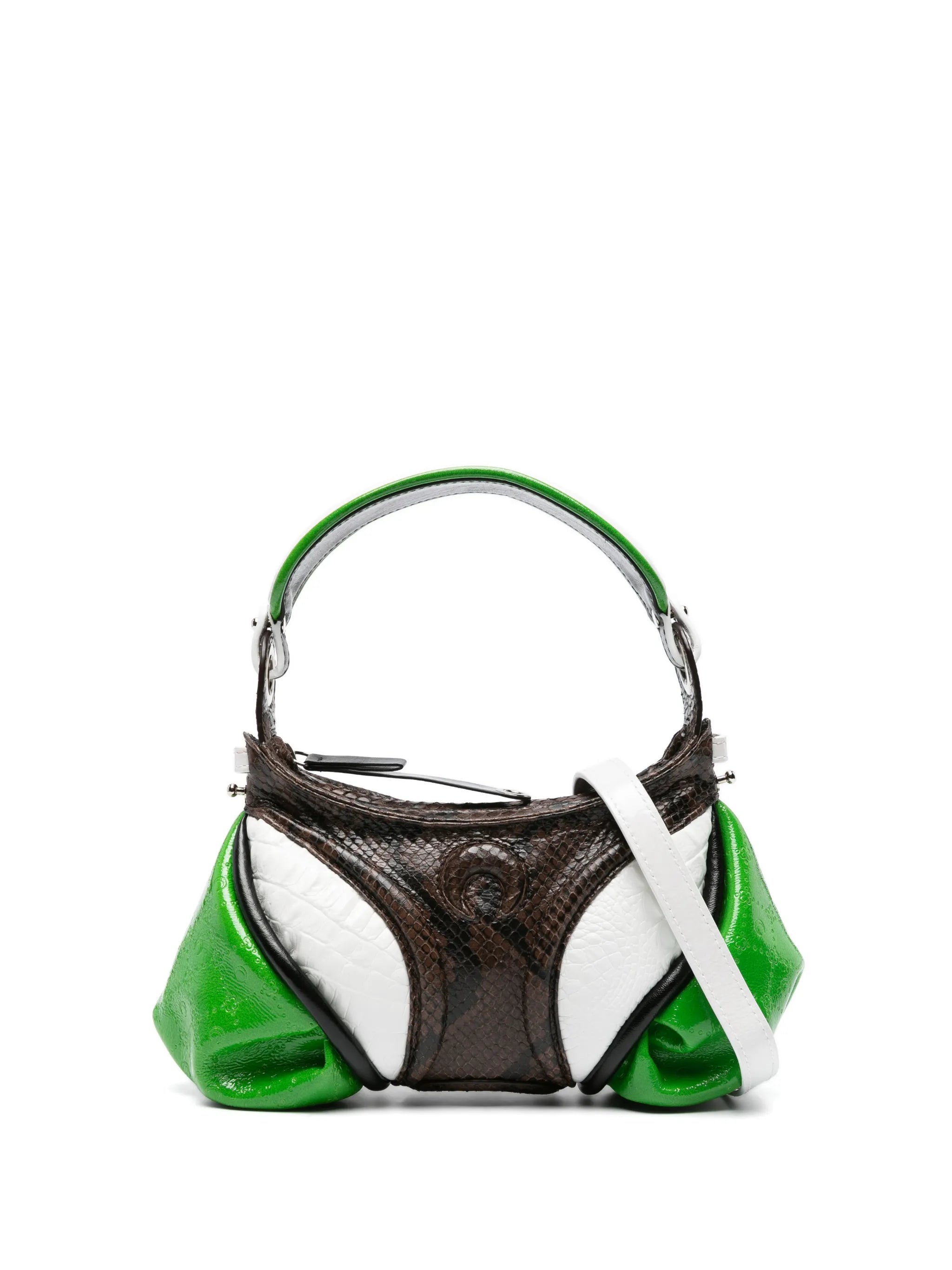 Futura panelled mini tote bag
