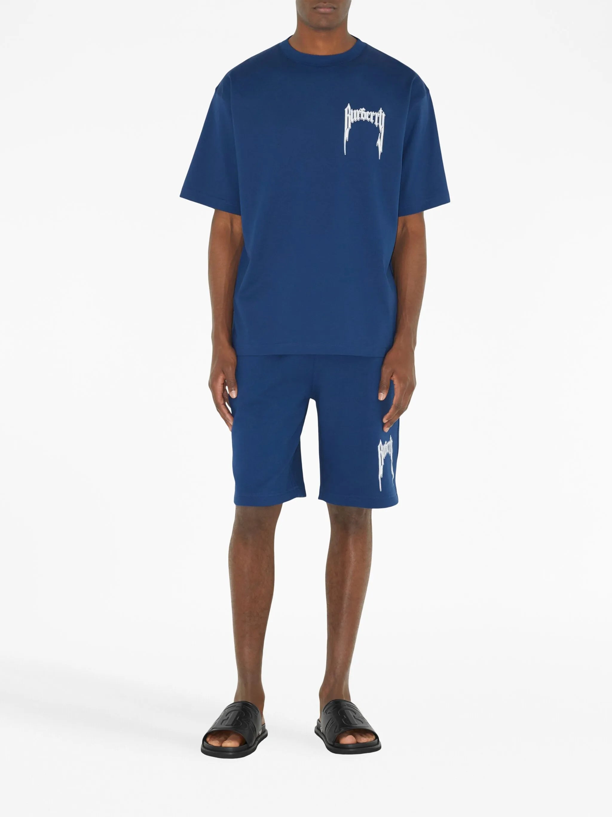 logo-print cotton T-shirt
