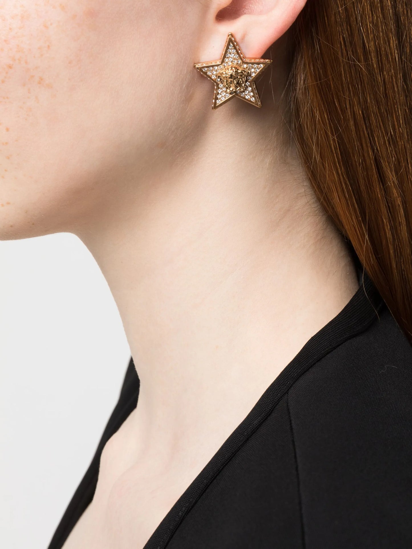 Medusa Star stud earrings