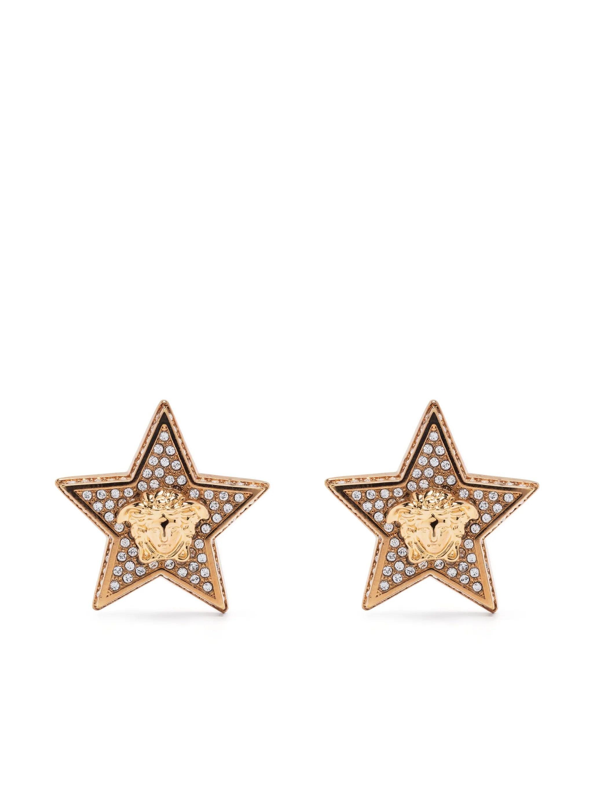 Medusa Star stud earrings