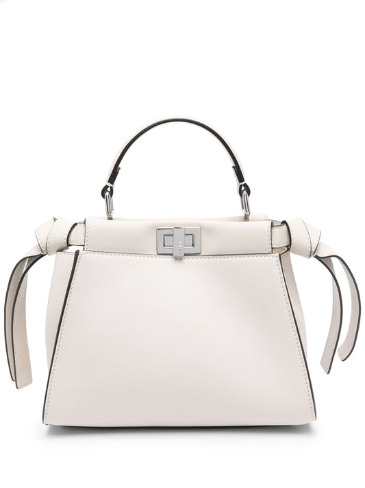 mini Peekaboo leather bag