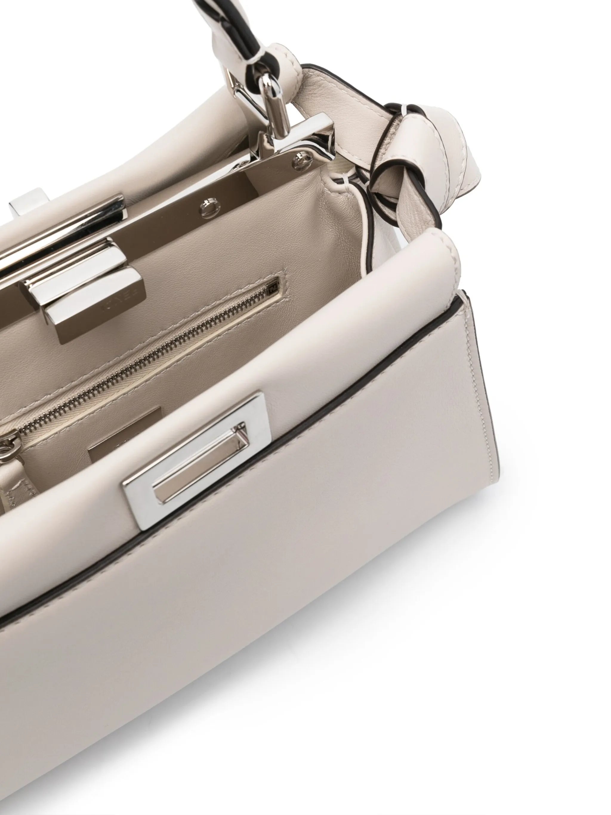 mini Peekaboo leather bag