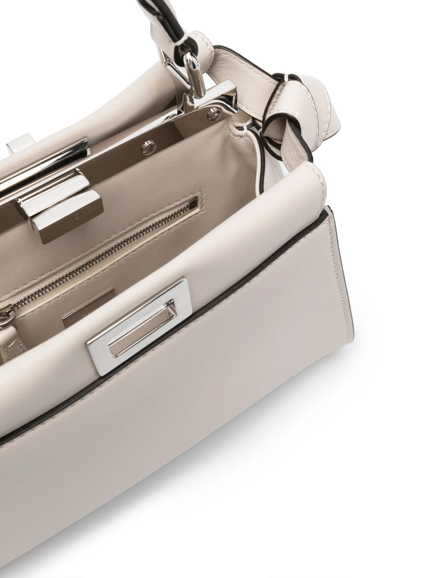 mini Peekaboo leather bag
