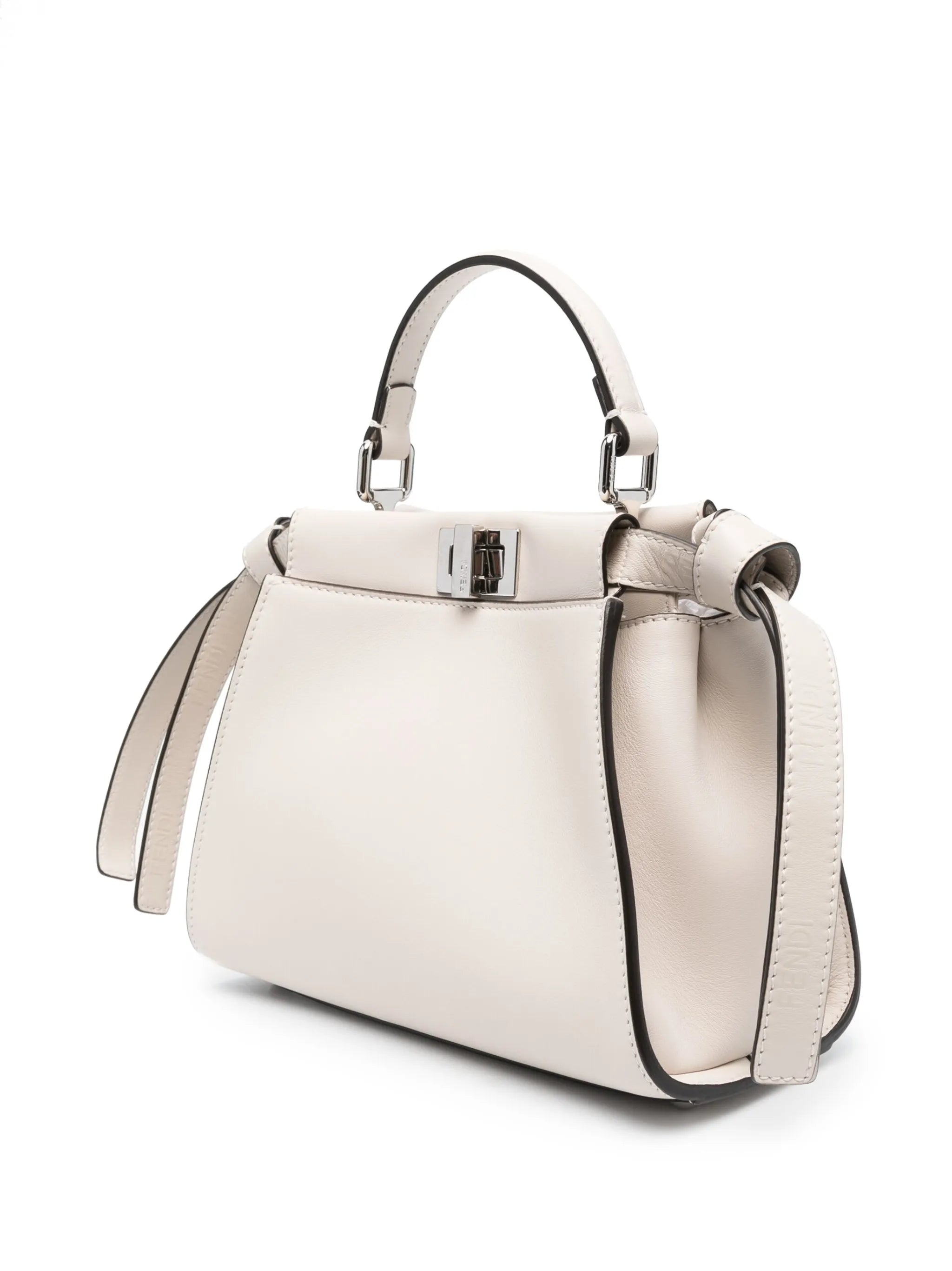 mini Peekaboo leather bag