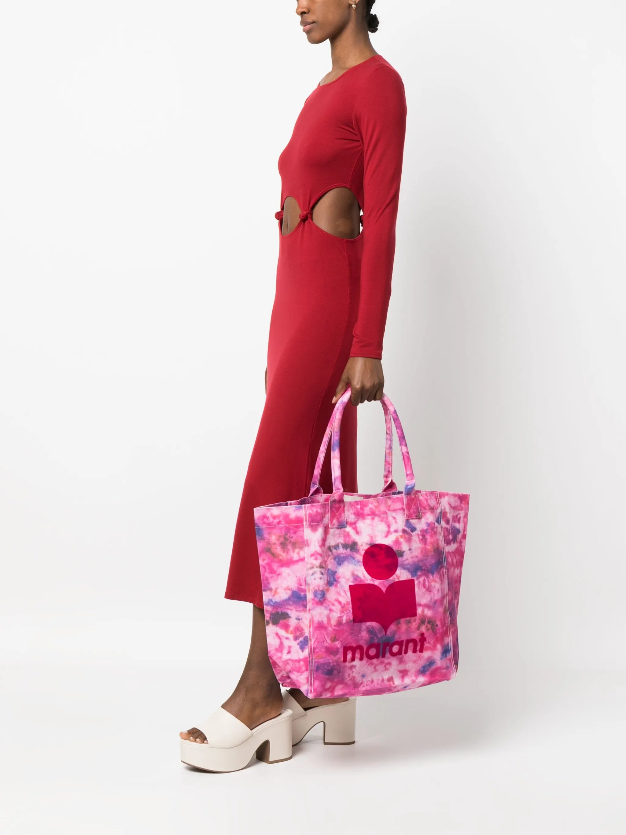 Yenky logo-print tote bag