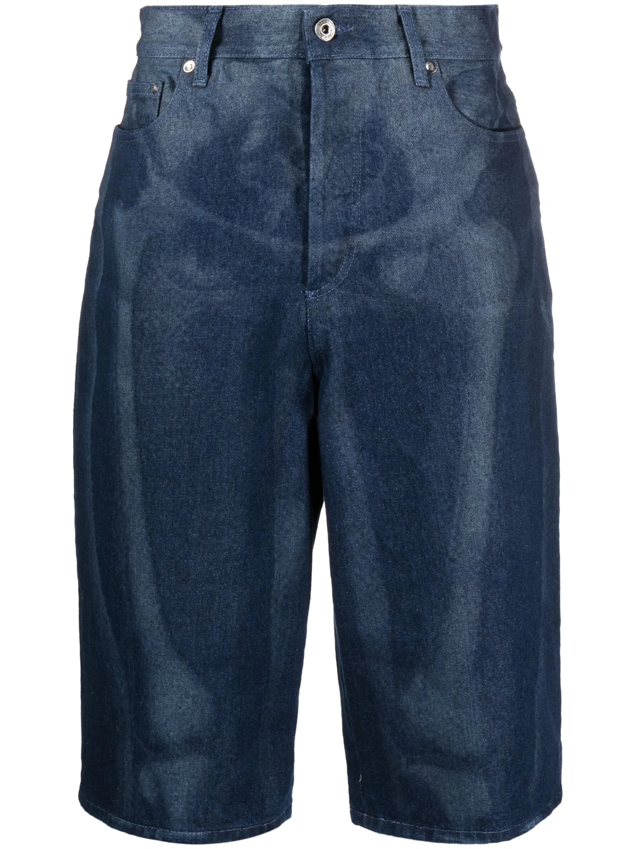 Body Scan denim shorts