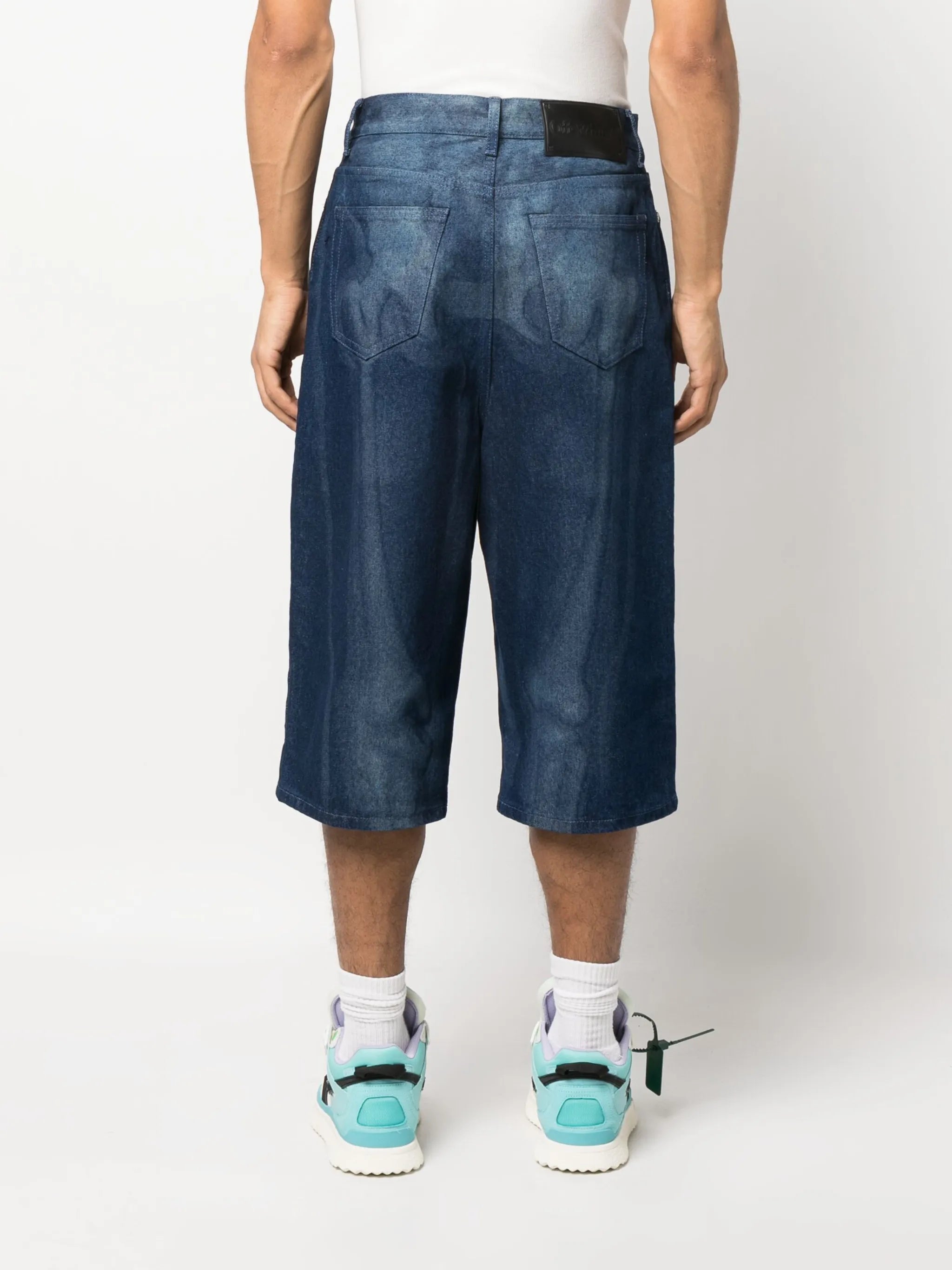 Body Scan denim shorts