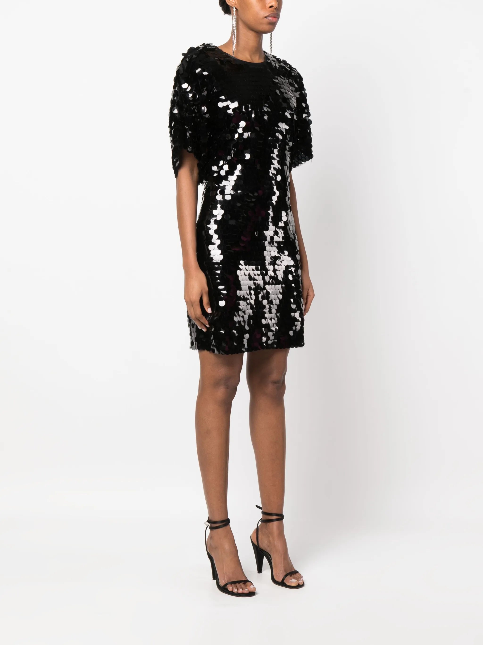 sequin mini dress