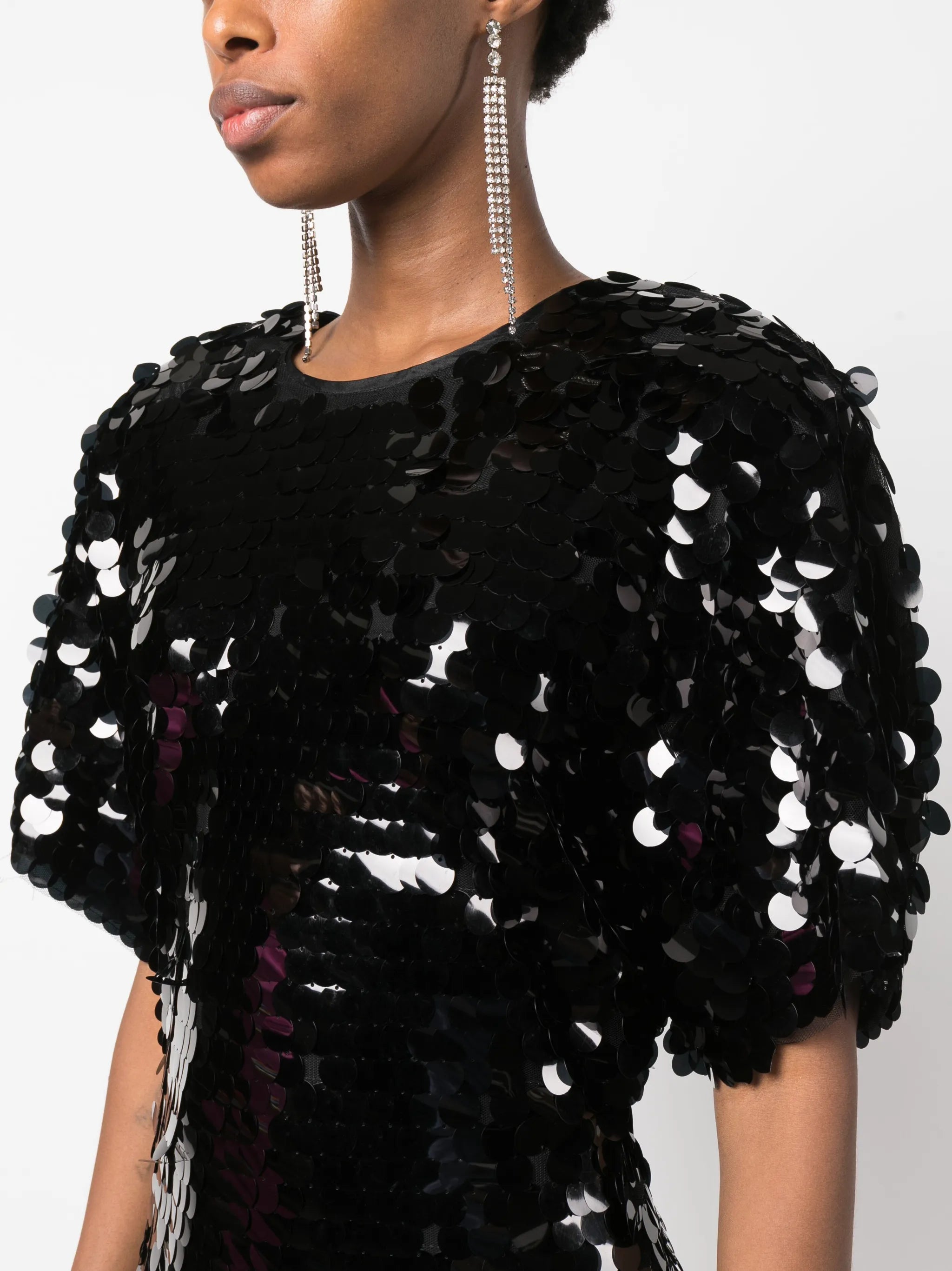 sequin mini dress
