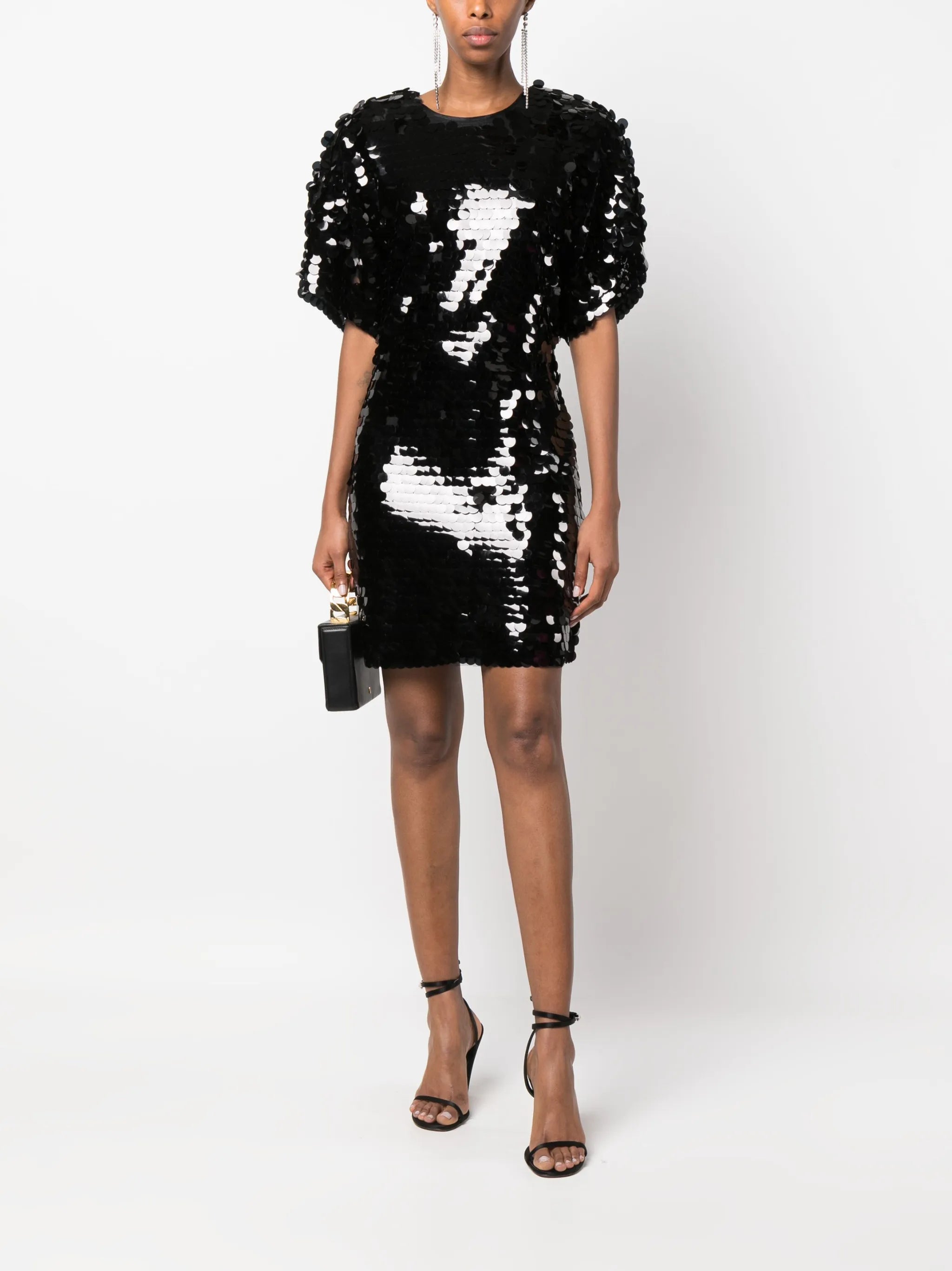 sequin mini dress