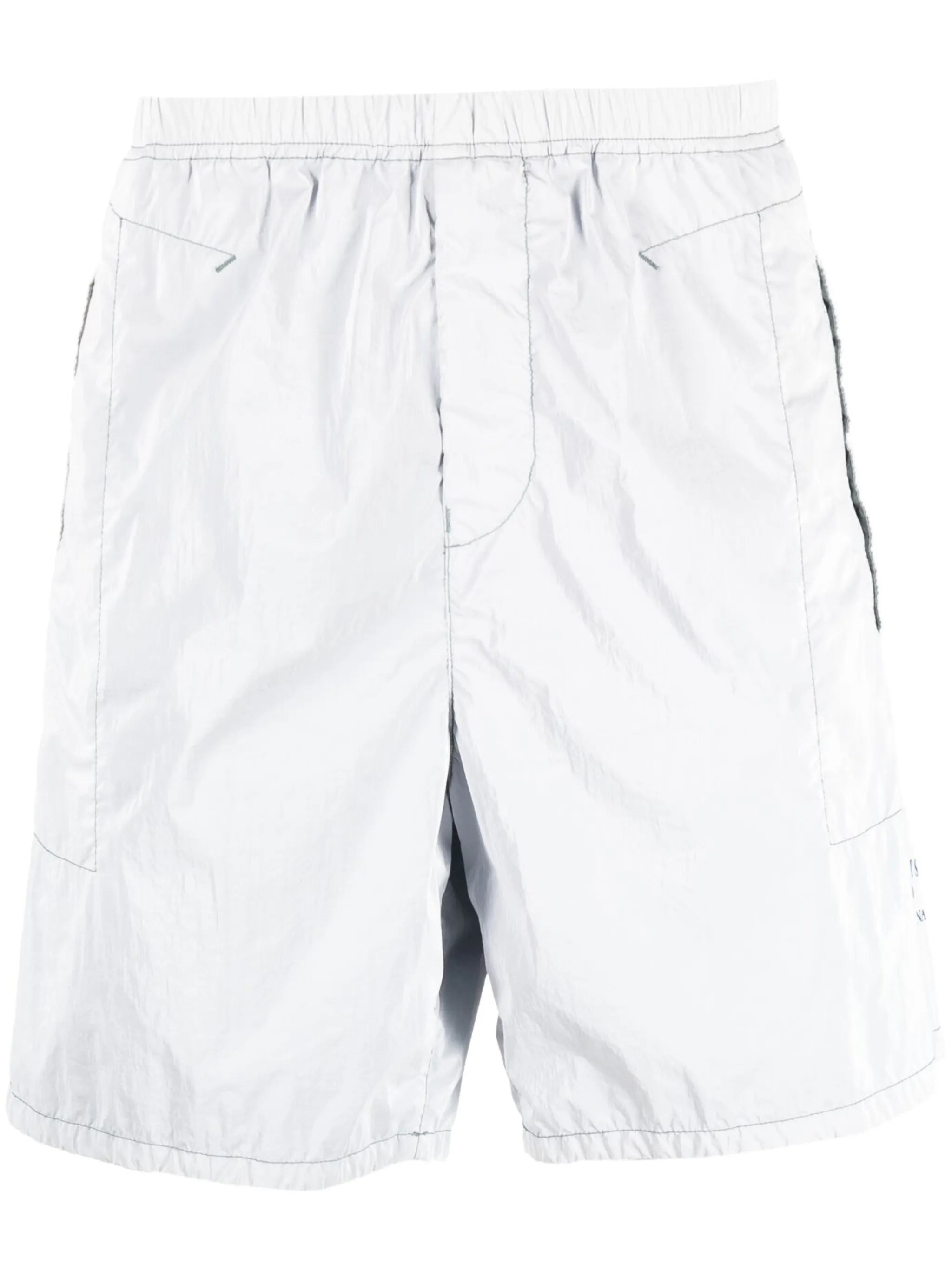 logo-print elasticated-waist shorts