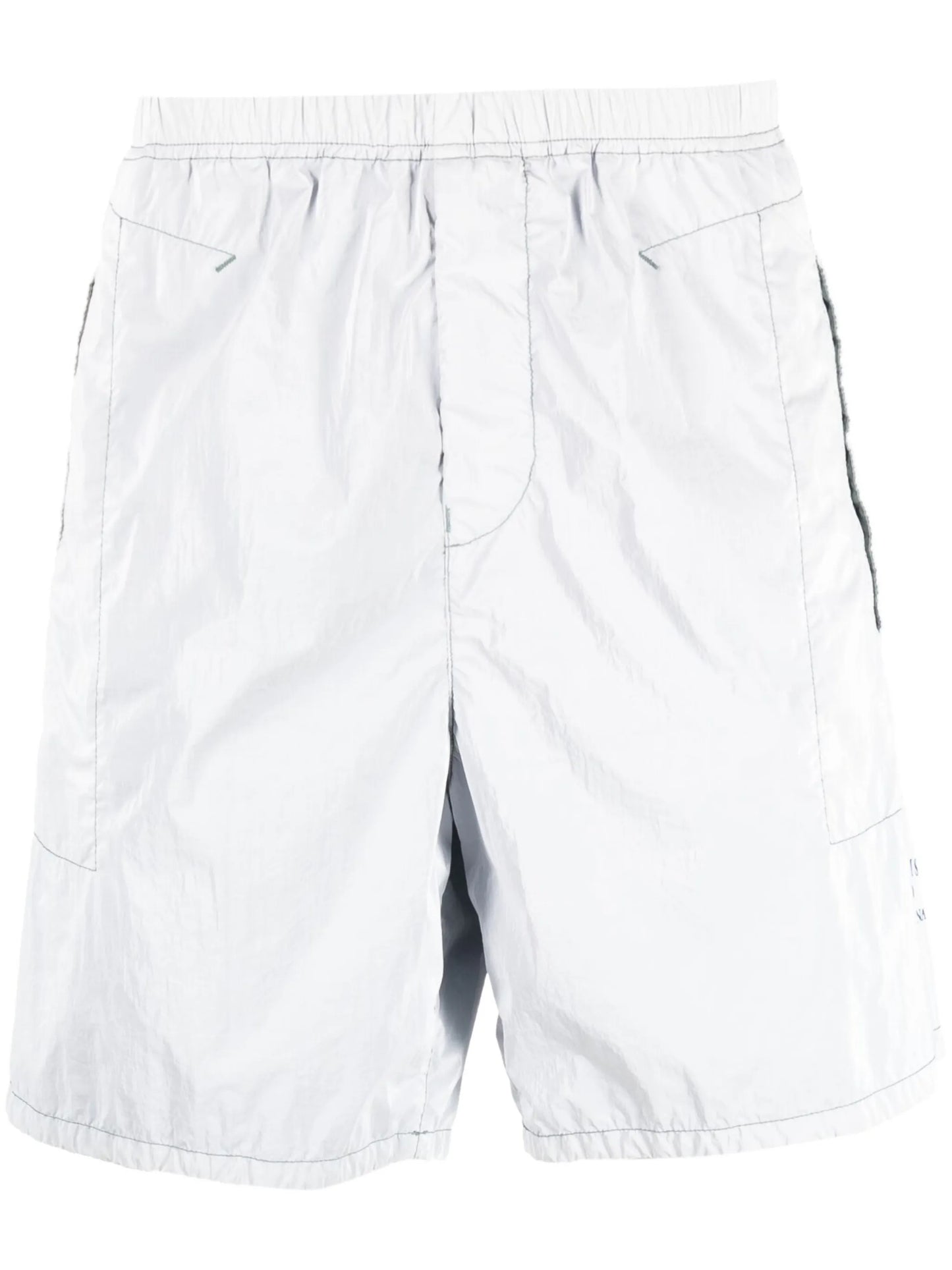 logo-print elasticated-waist shorts