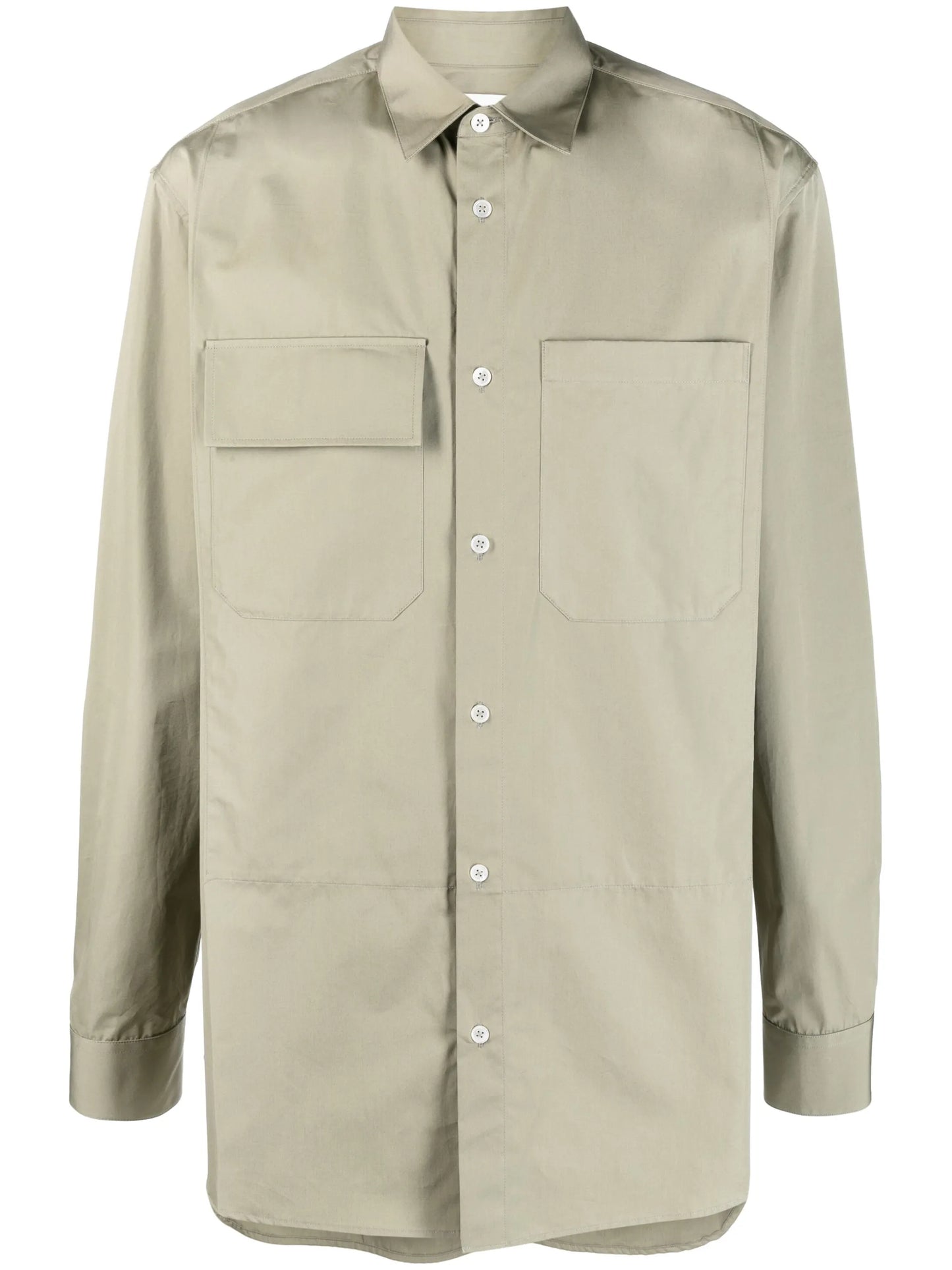 long-sleeve button-up shirt