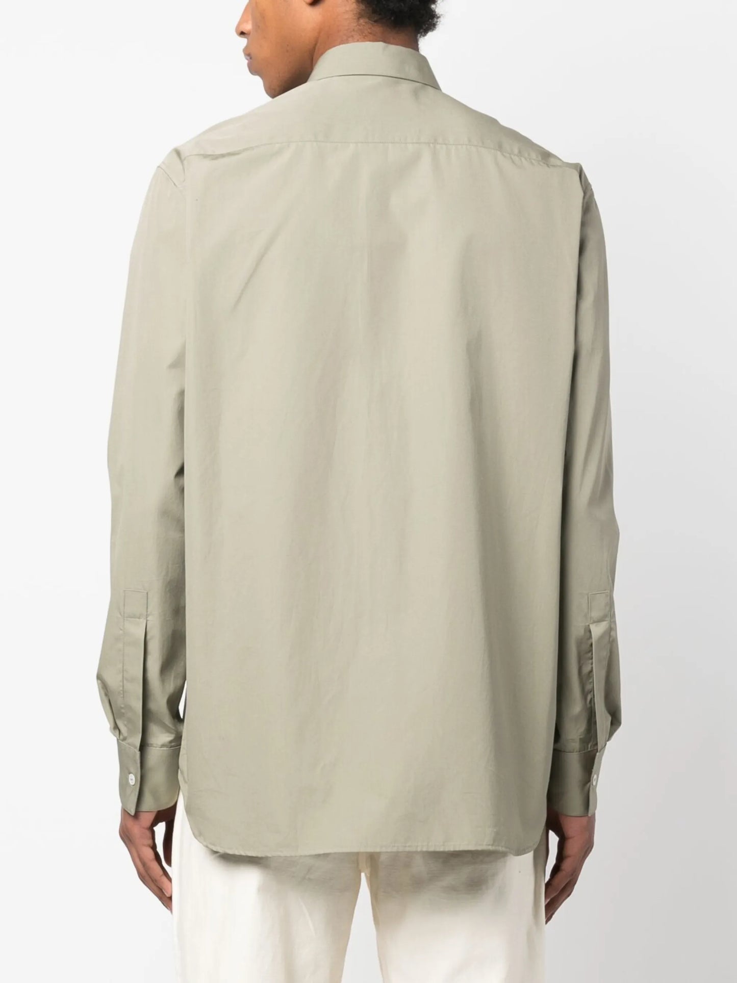 long-sleeve button-up shirt