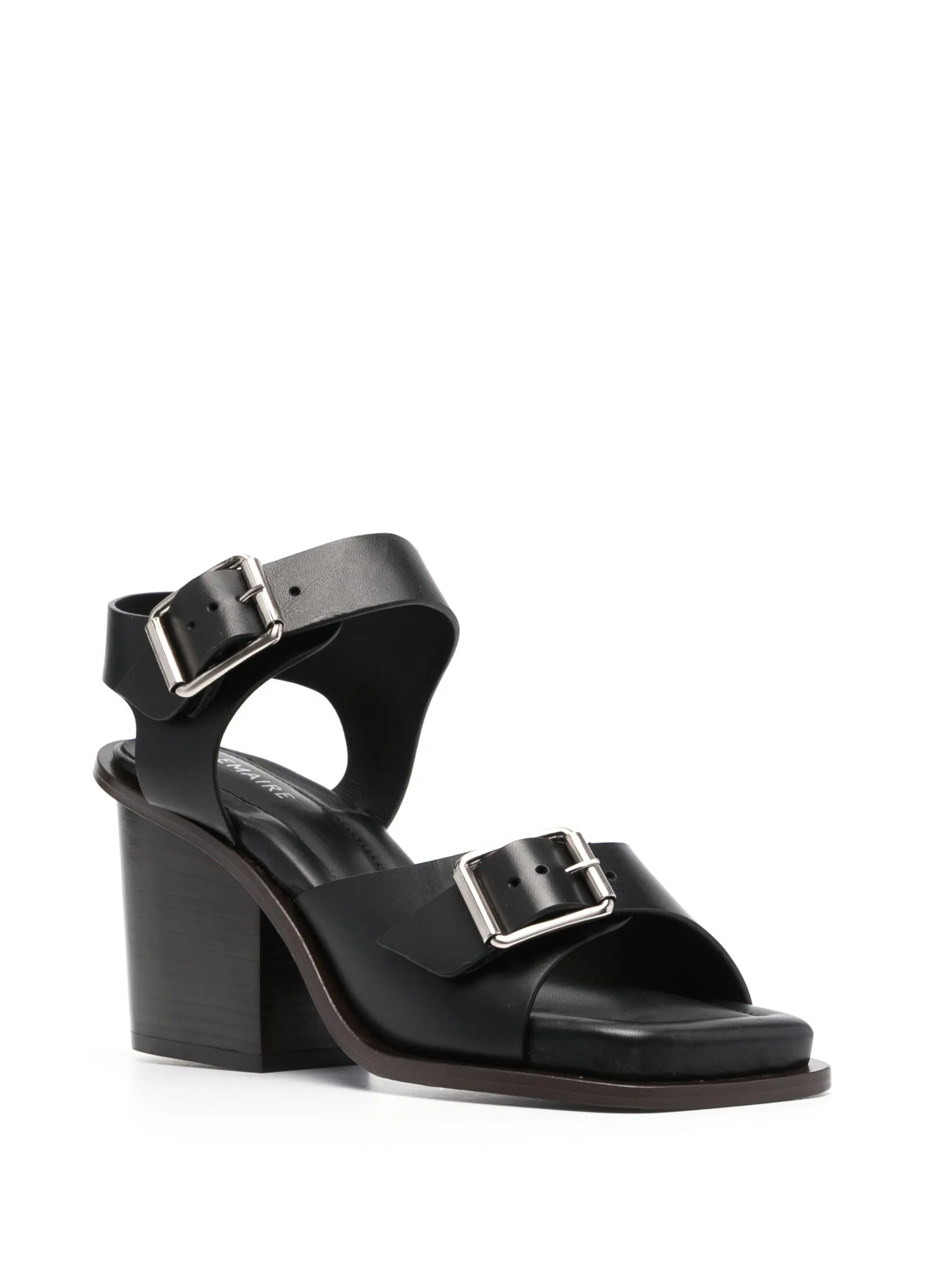 80mm leather sandals