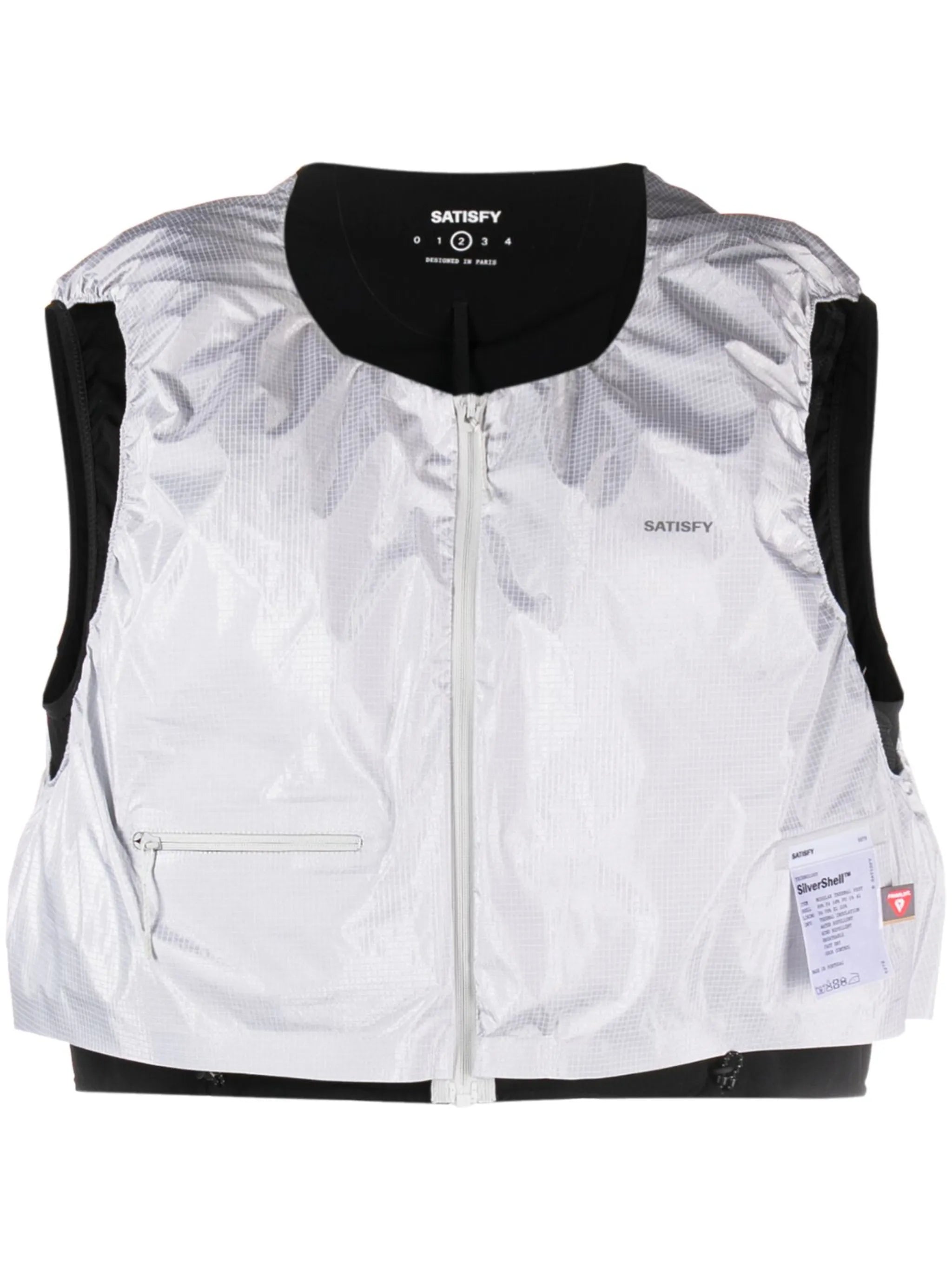 Modular Thermal cropped gilet