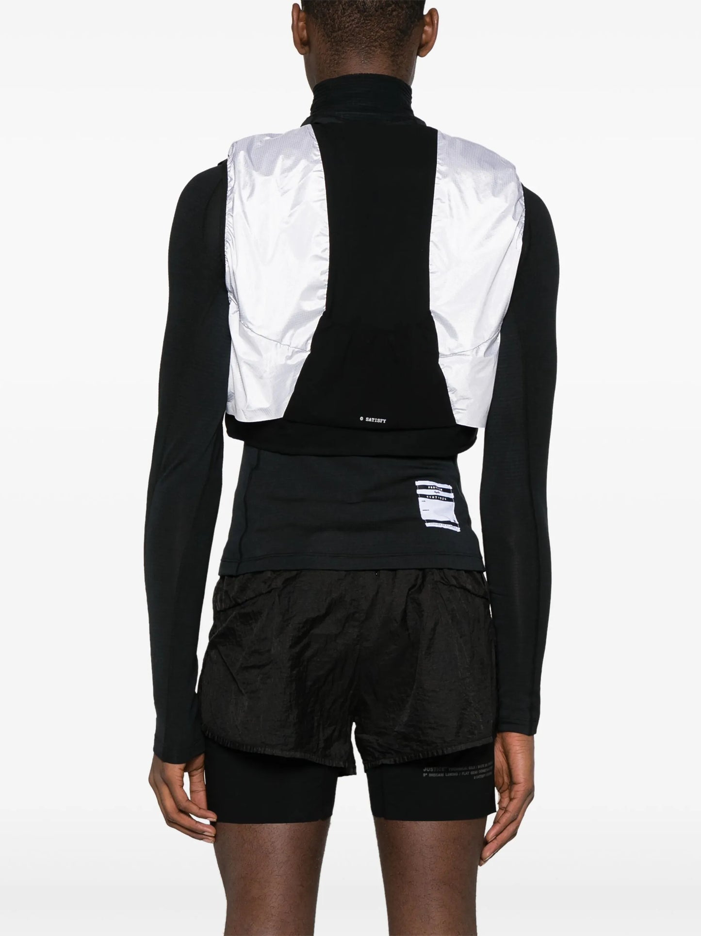 Modular Thermal cropped gilet