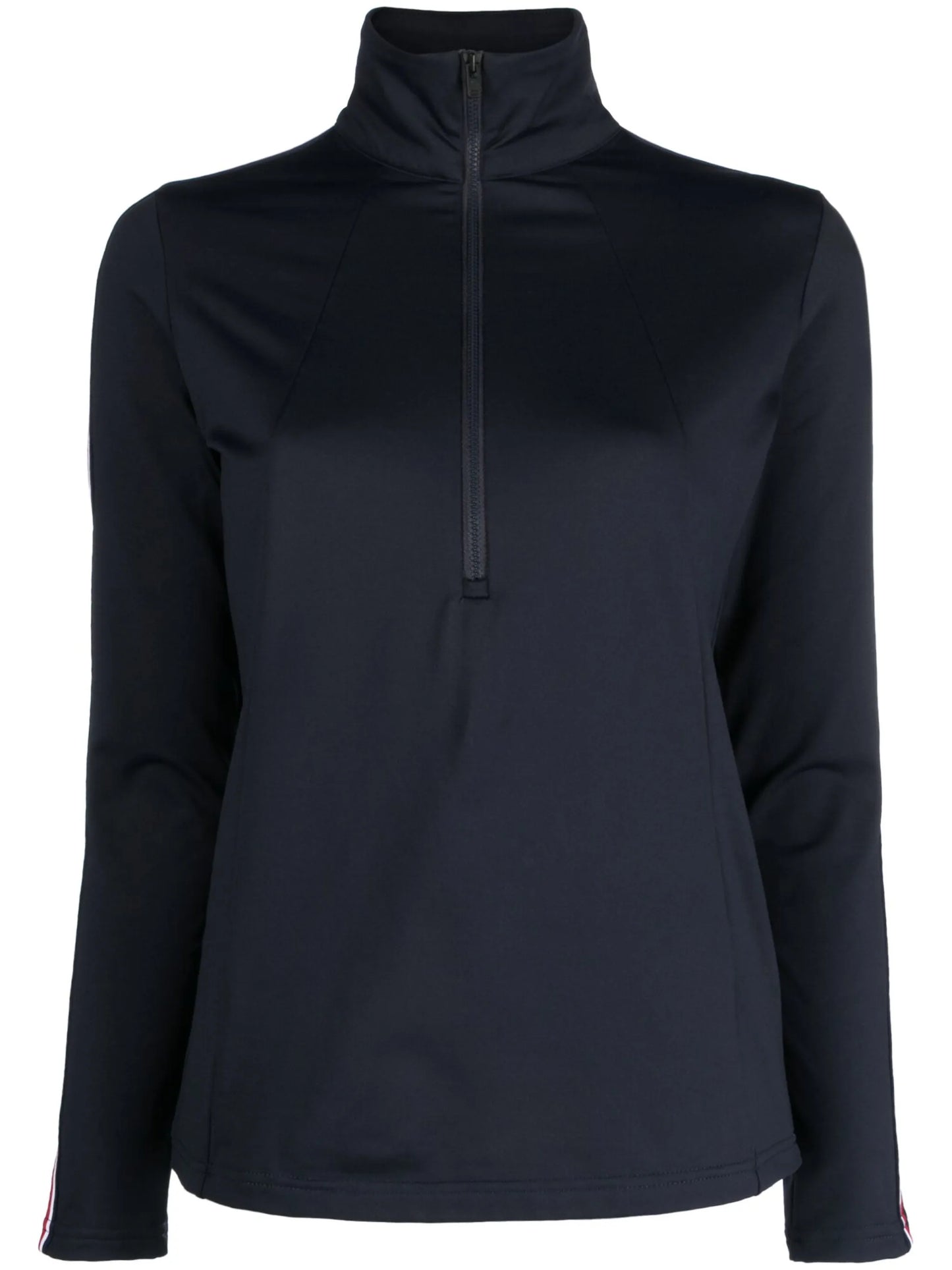 half-zip ski top