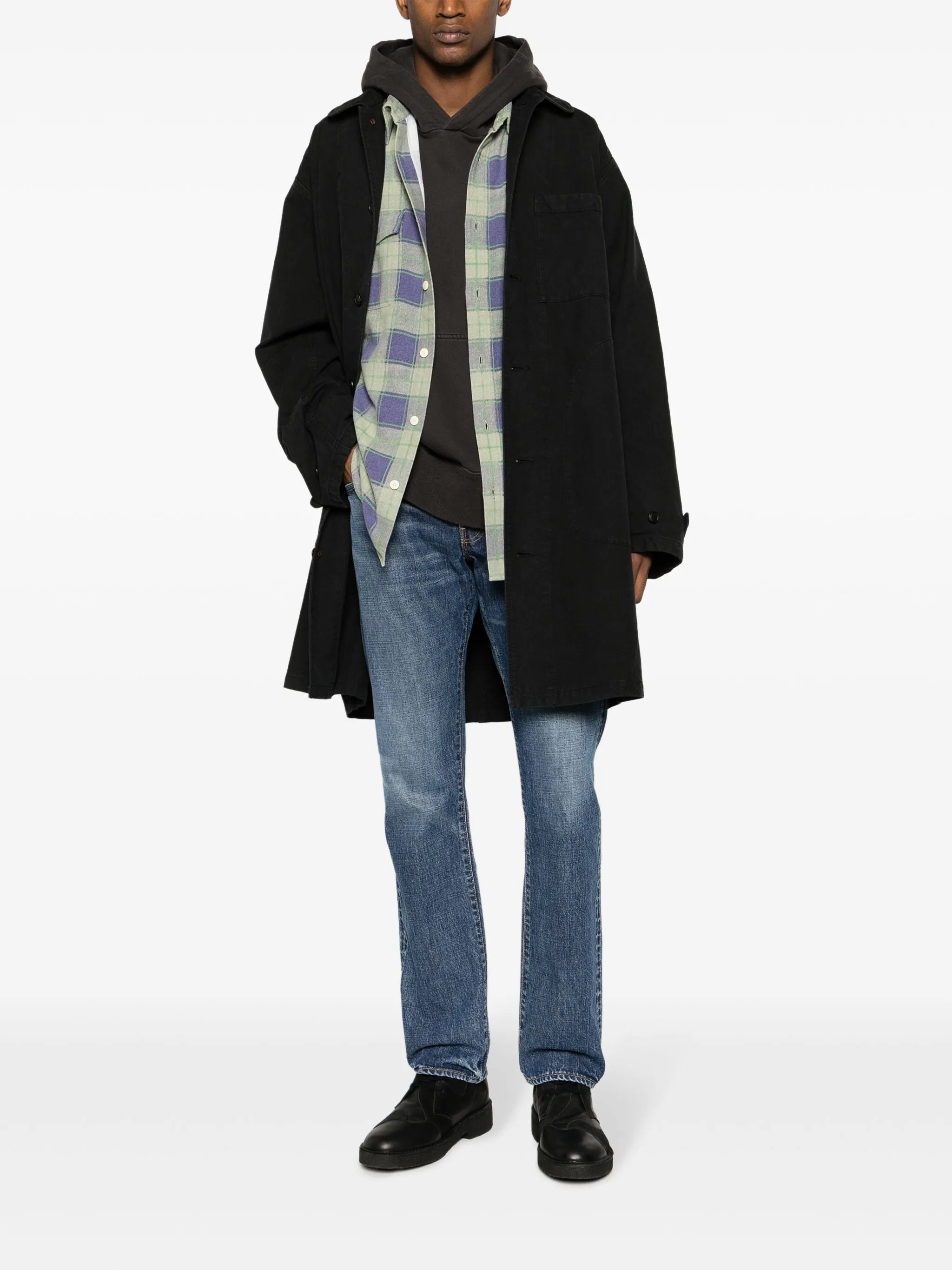 Pointer classic-collar coat