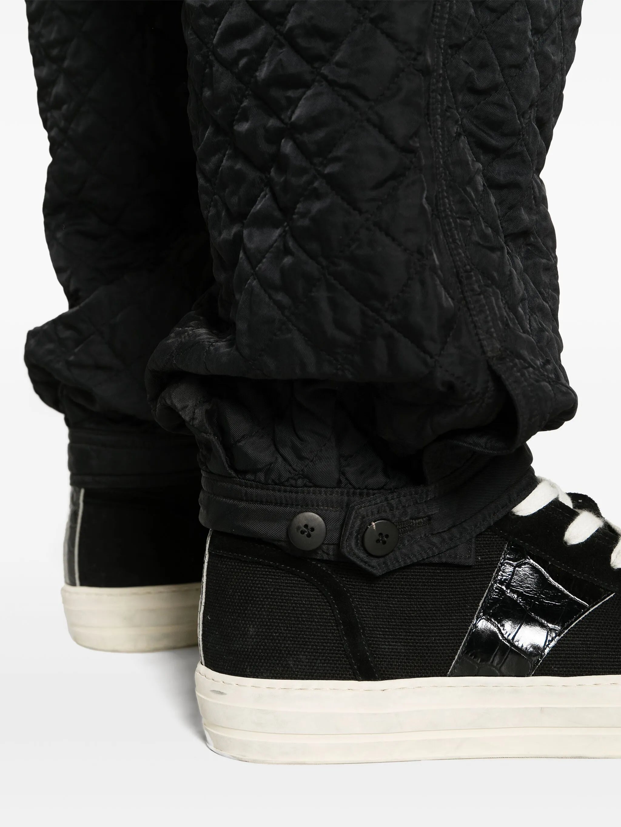 Callahan quilted tapered trousers