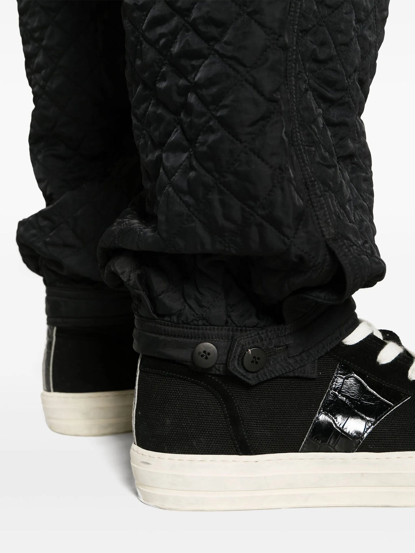 Callahan quilted tapered trousers